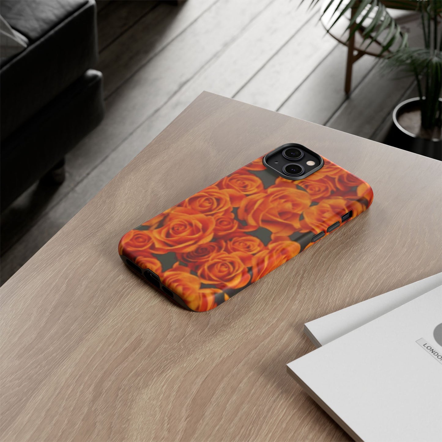 Orange Roses Phone Tough Case