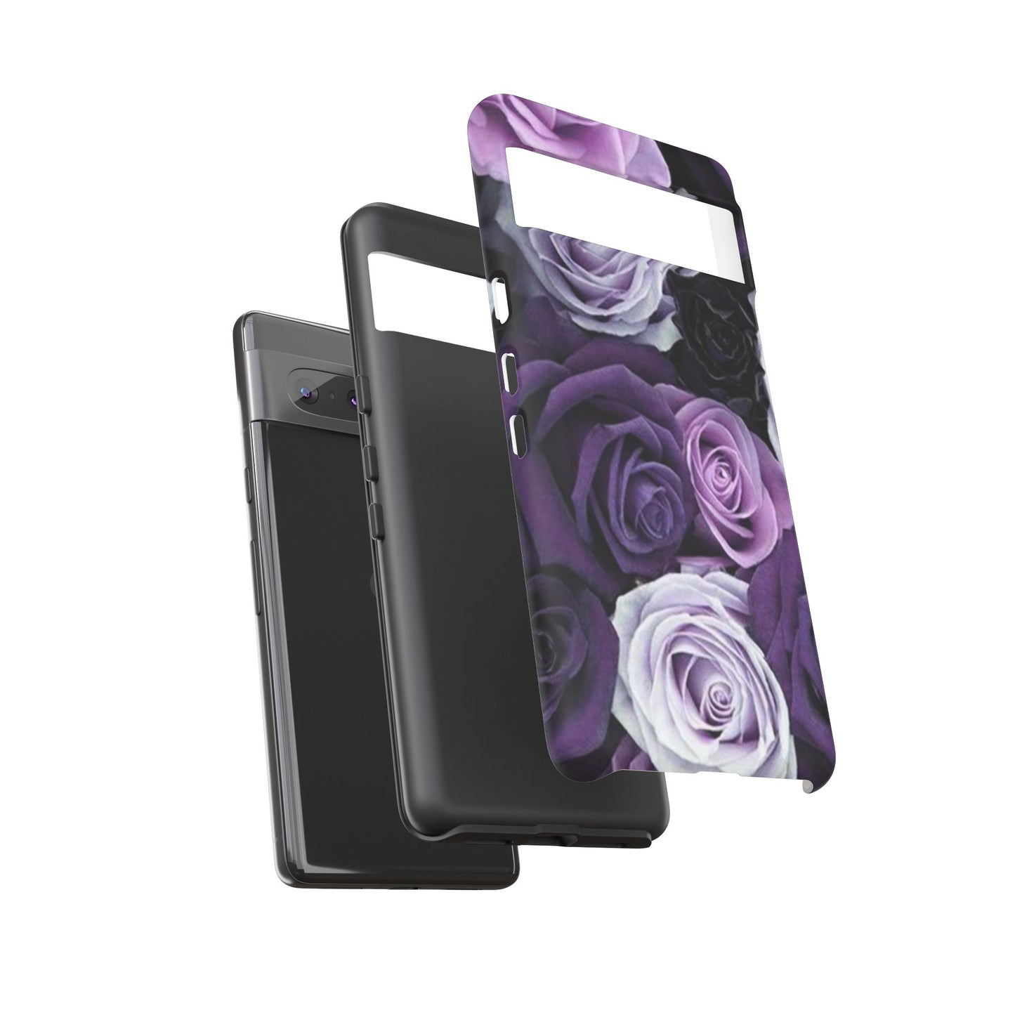 Purple Roses Tough Phone Case