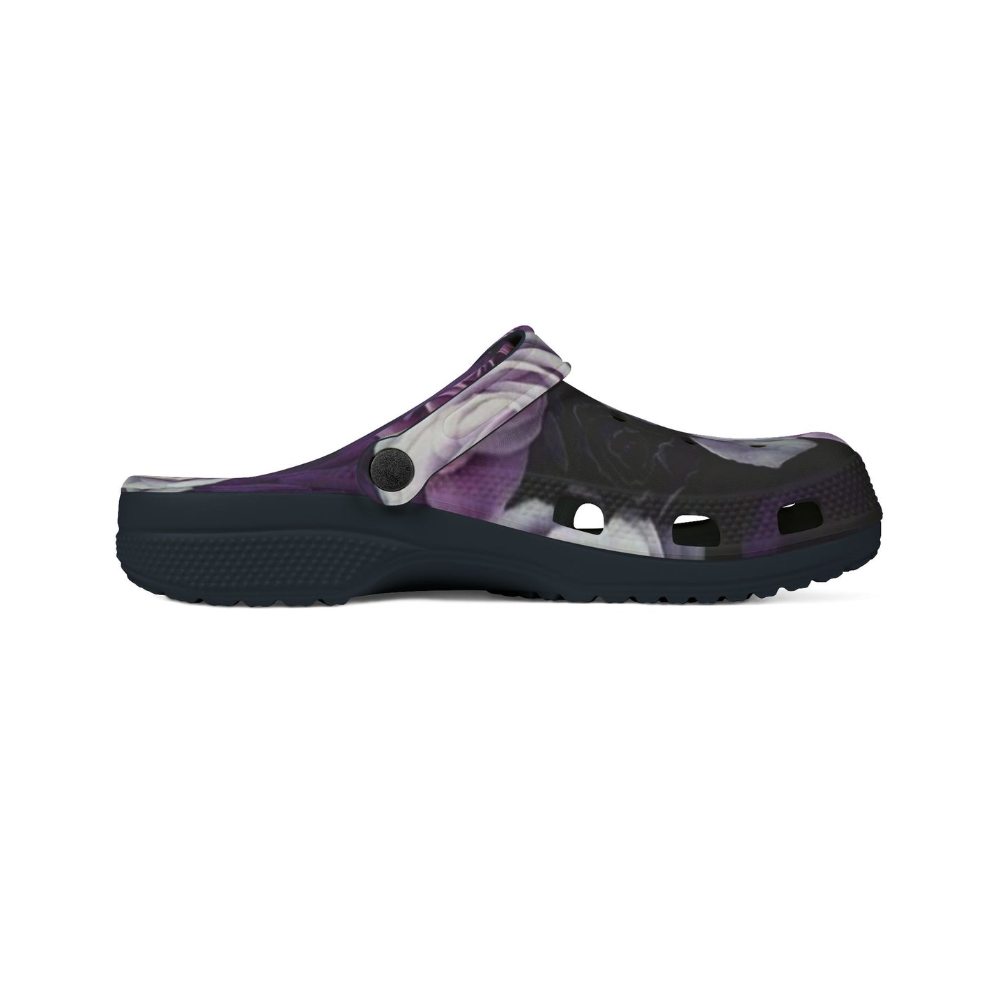 Purple Roses Foam Shoes