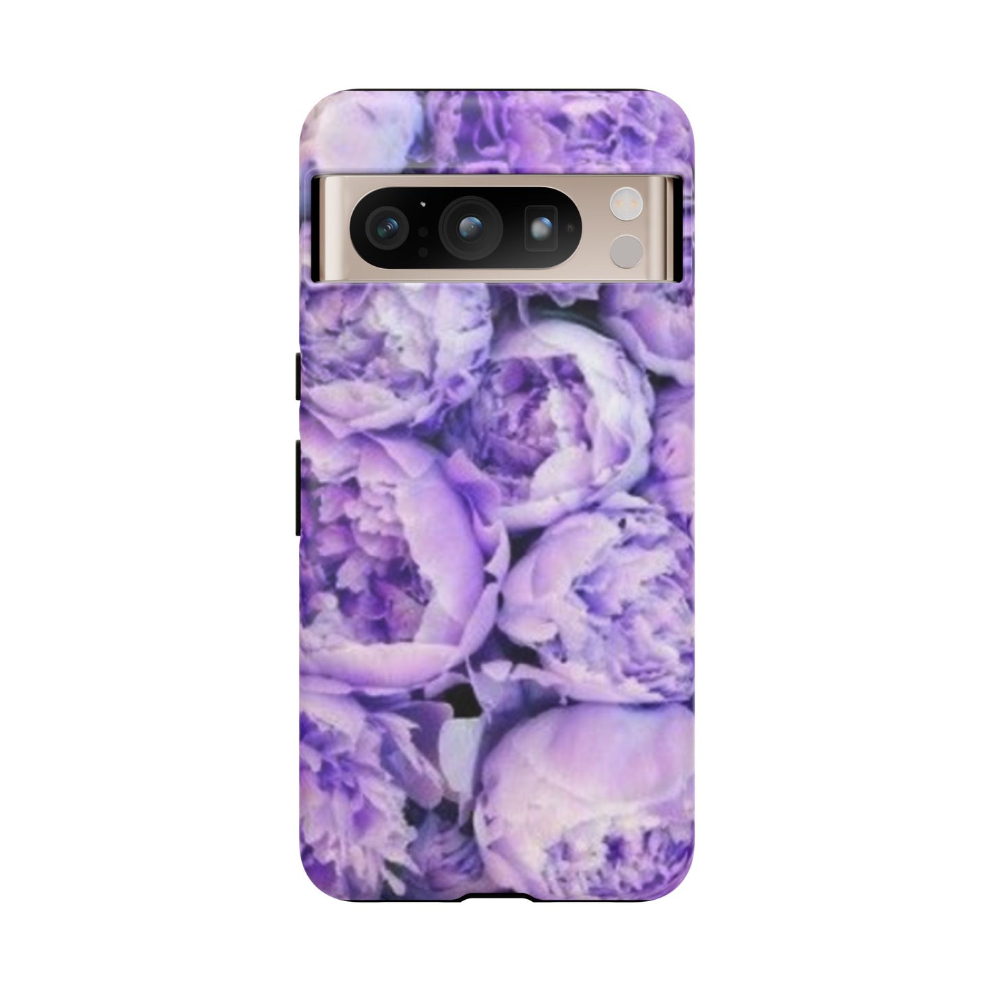 Purple Peony Tough Phone Case