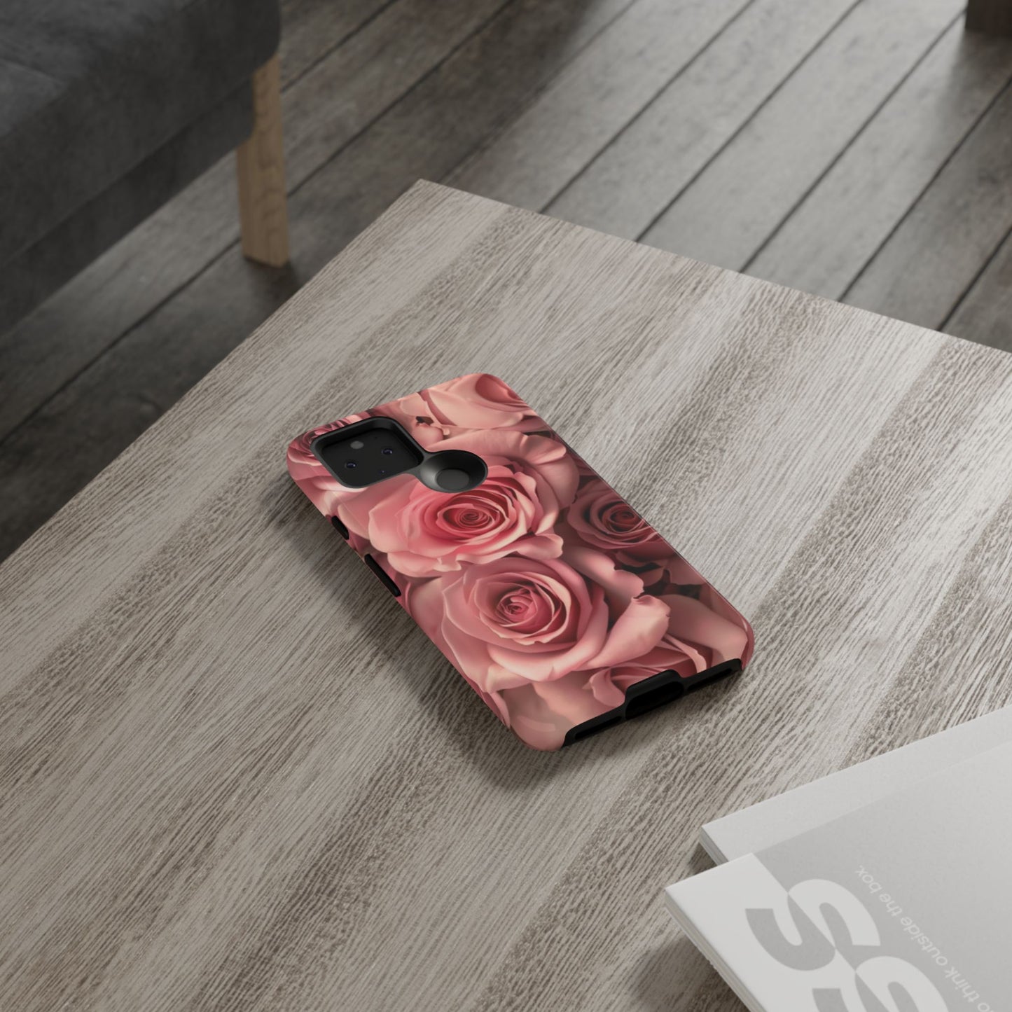 Pink Roses Tough Phone Case