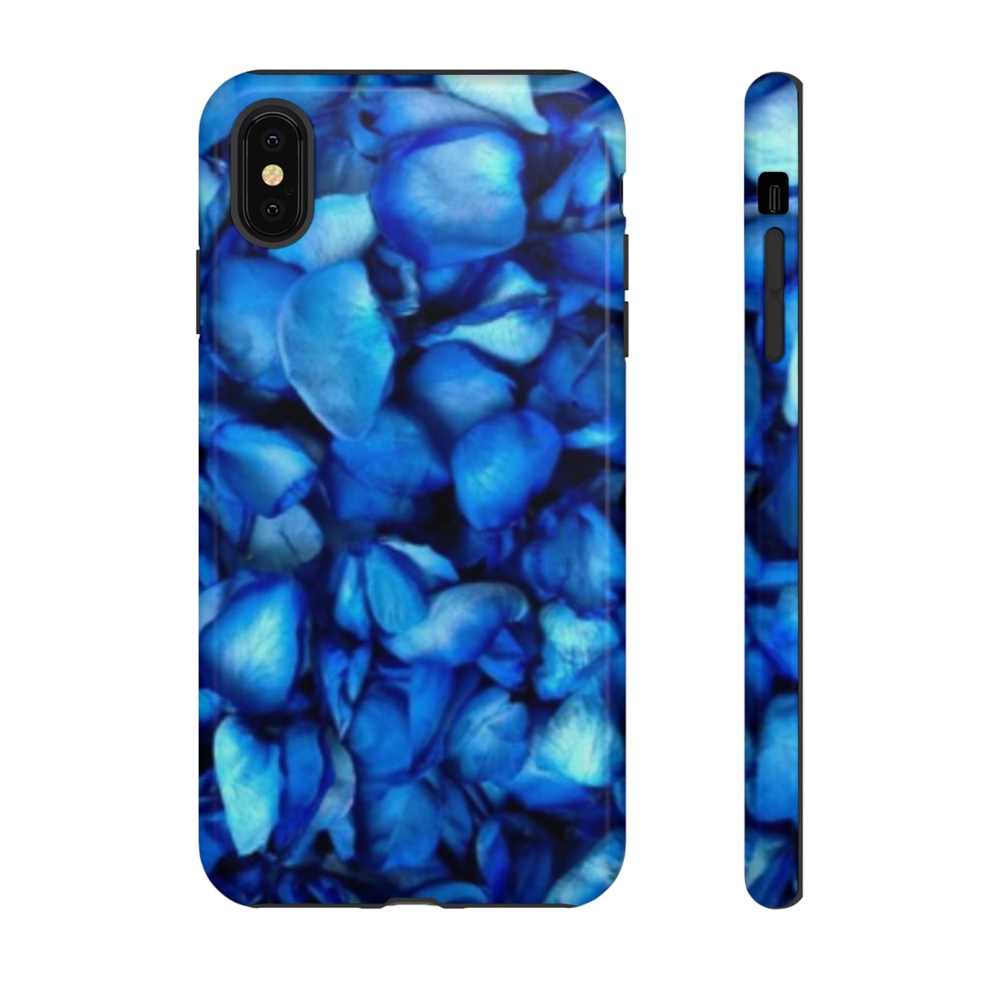Blue Petals Tough Phone Case