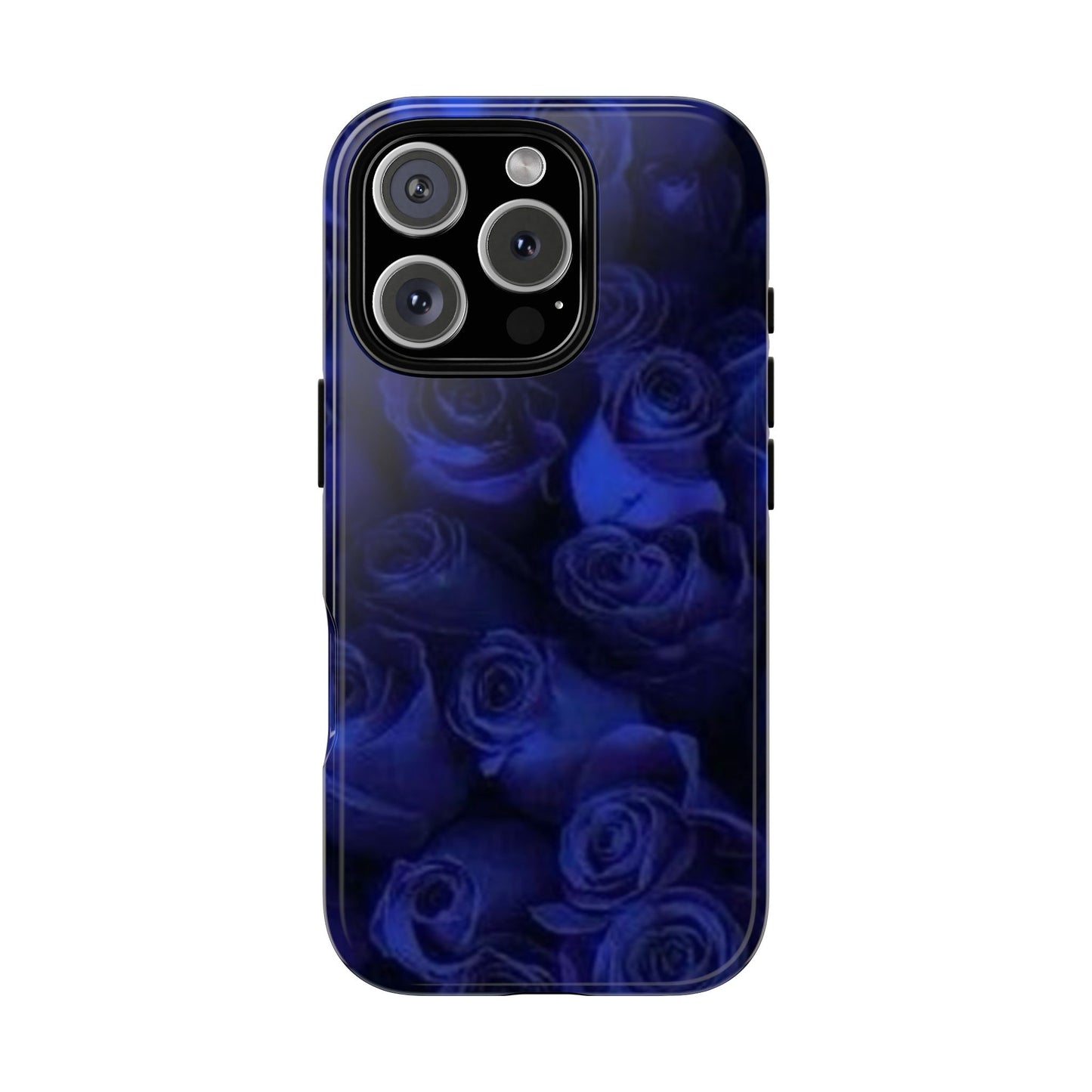 Dark Blue Roses Tough Phone Case