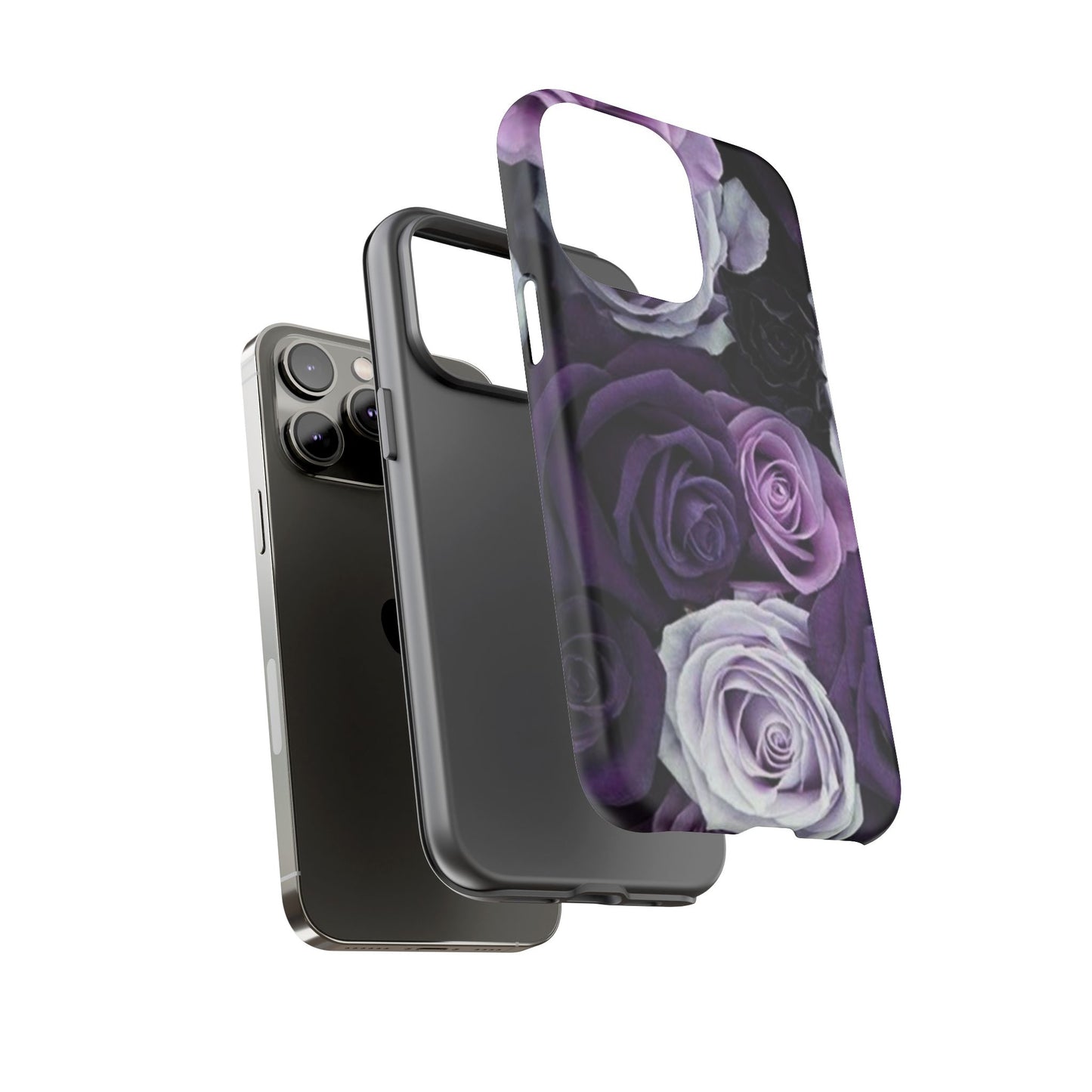 Purple Roses Tough Phone Case
