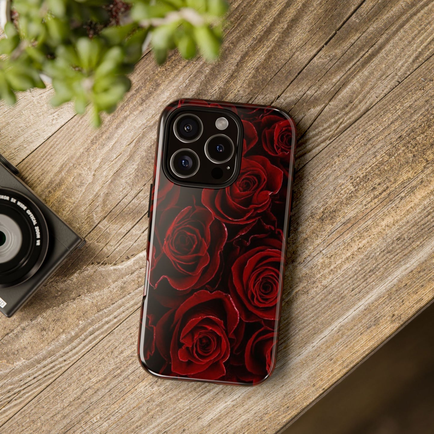 Red Roses Tough Phone Case