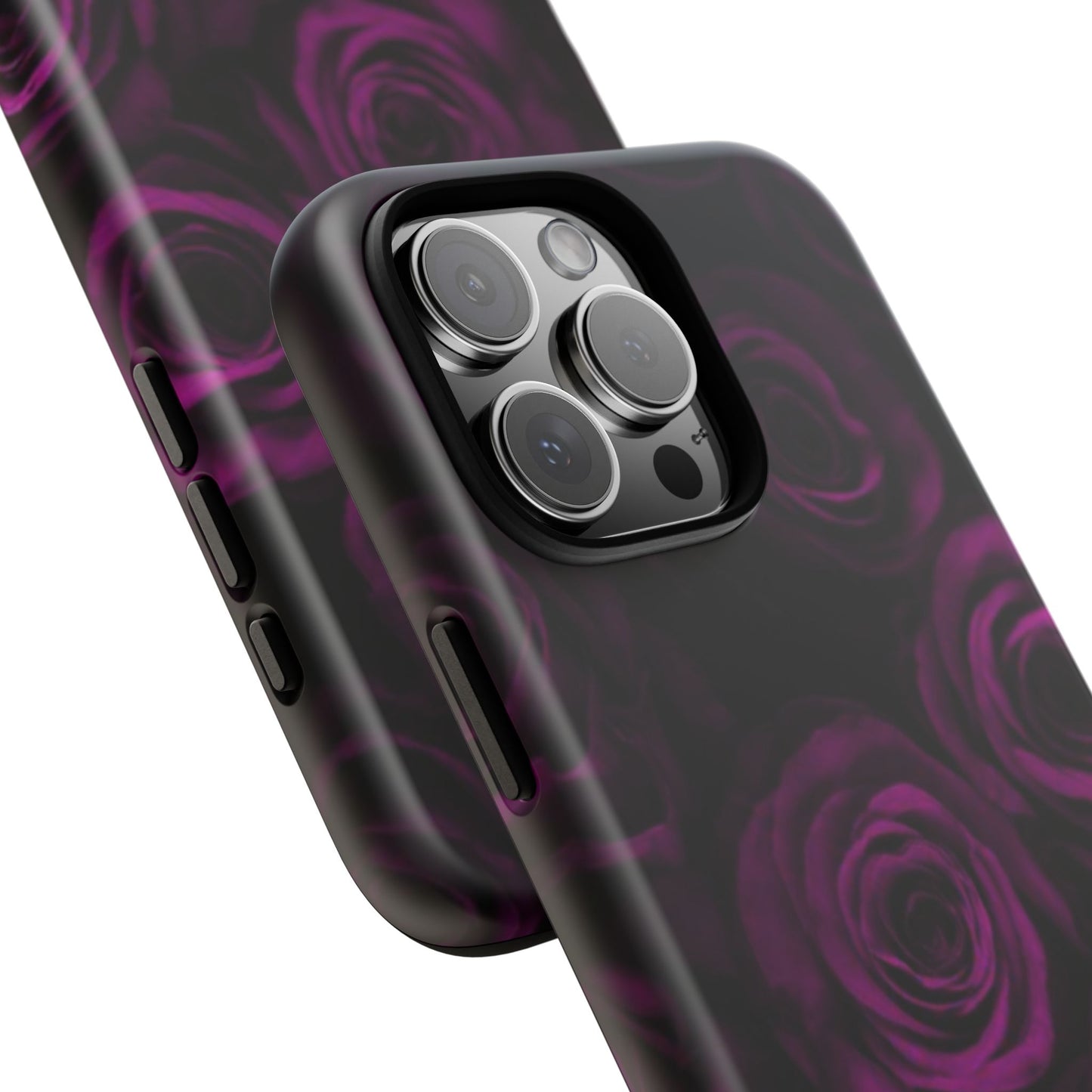 Dark Purple Roses Phone Tough Case