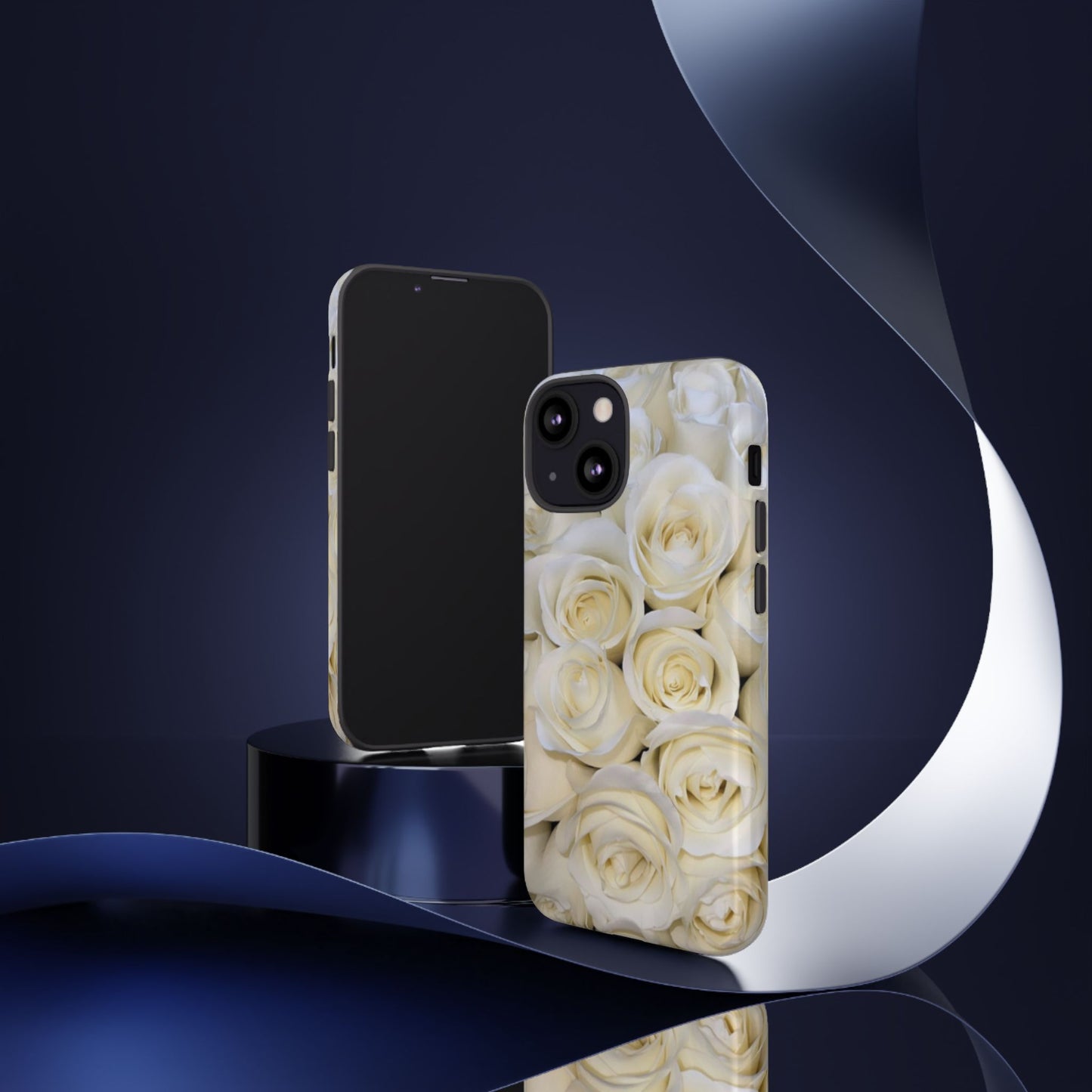 White Roses Tough Phone Case