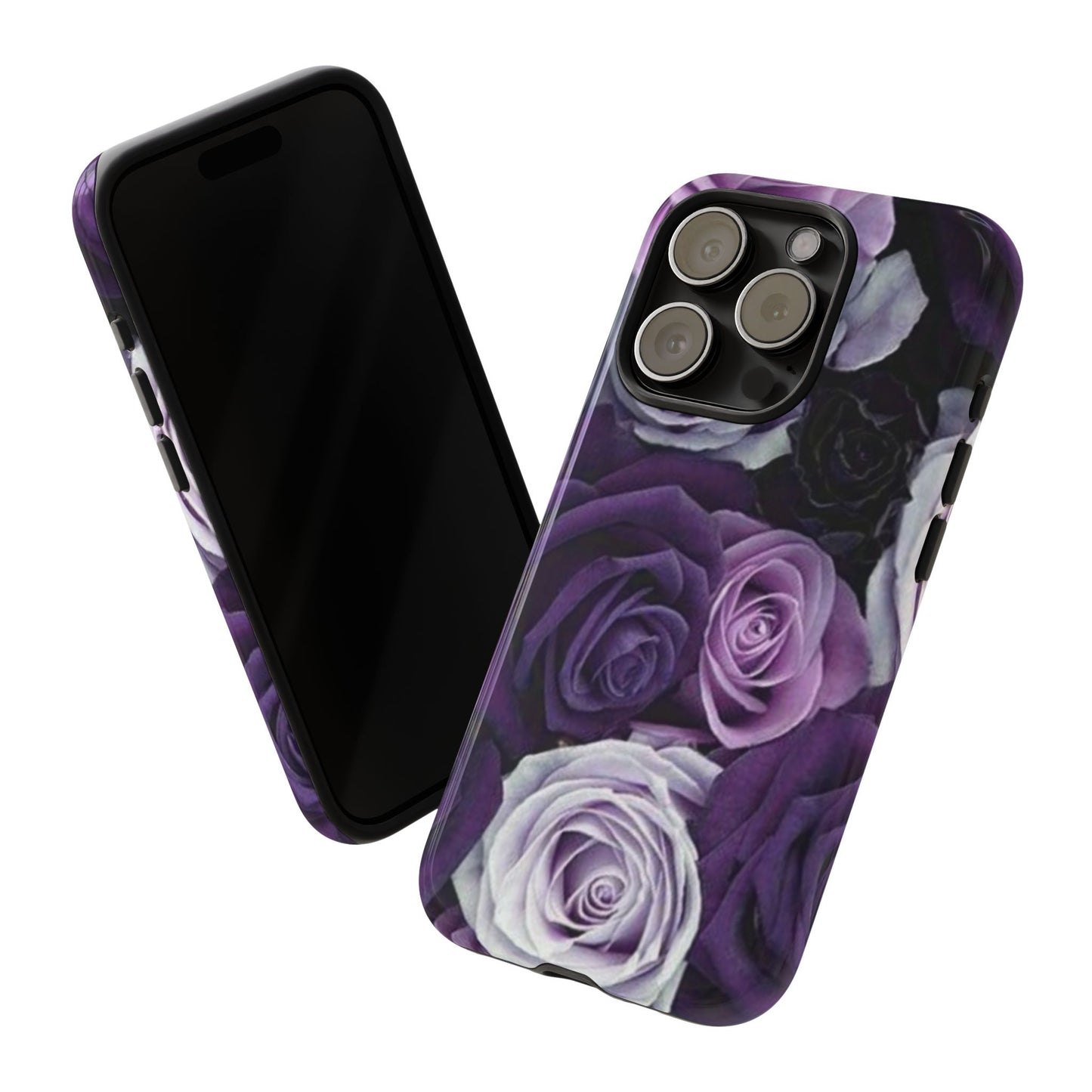 Purple Roses Tough Phone Case