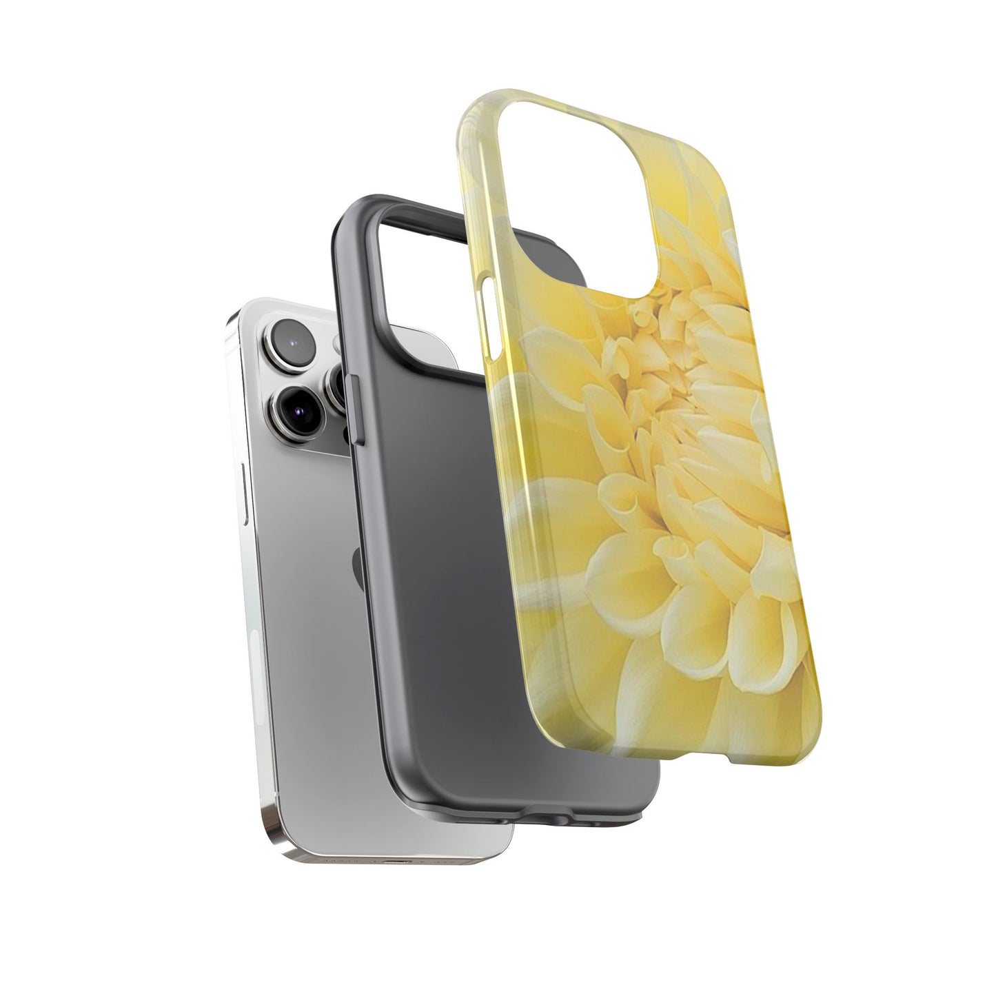Yellow Dahlia Phone Tough Case