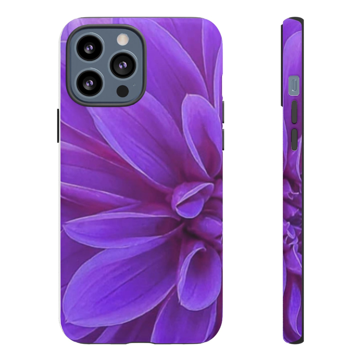 Purple Dahlia Tough Phone Case