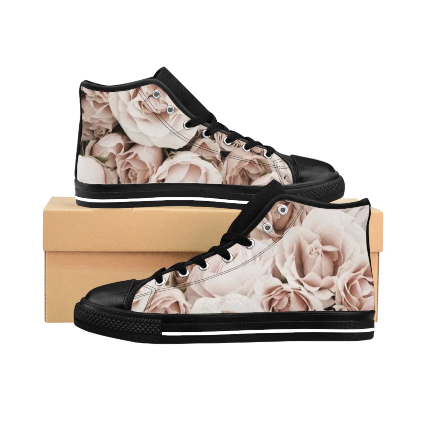 Light Pink High Top Sneakers