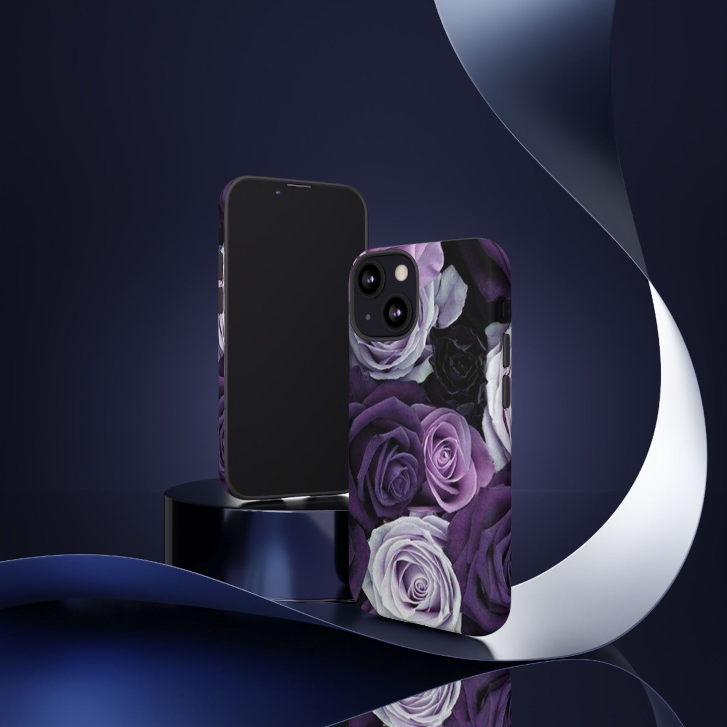 Purple Roses Tough Phone Case