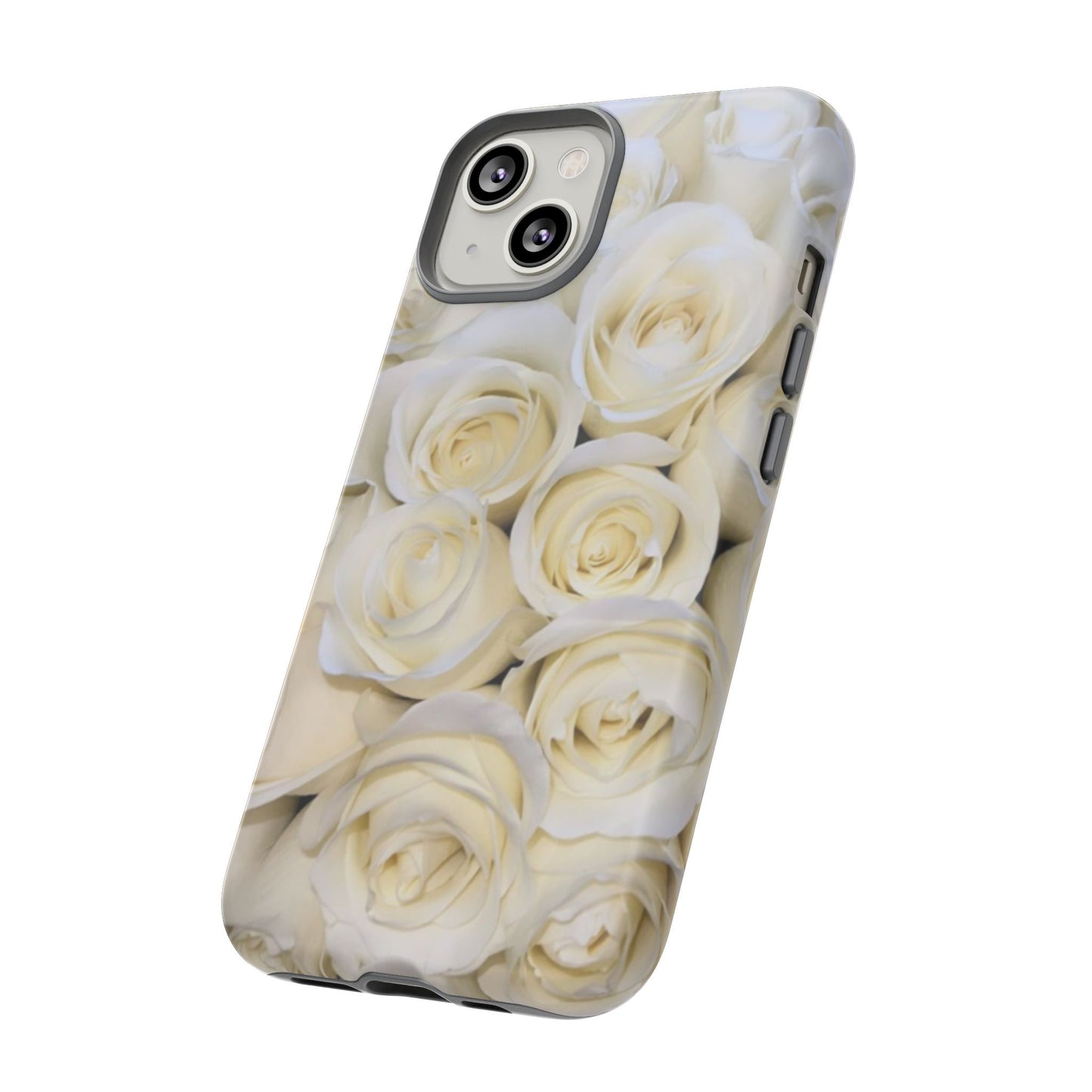 White Roses Tough Phone Case