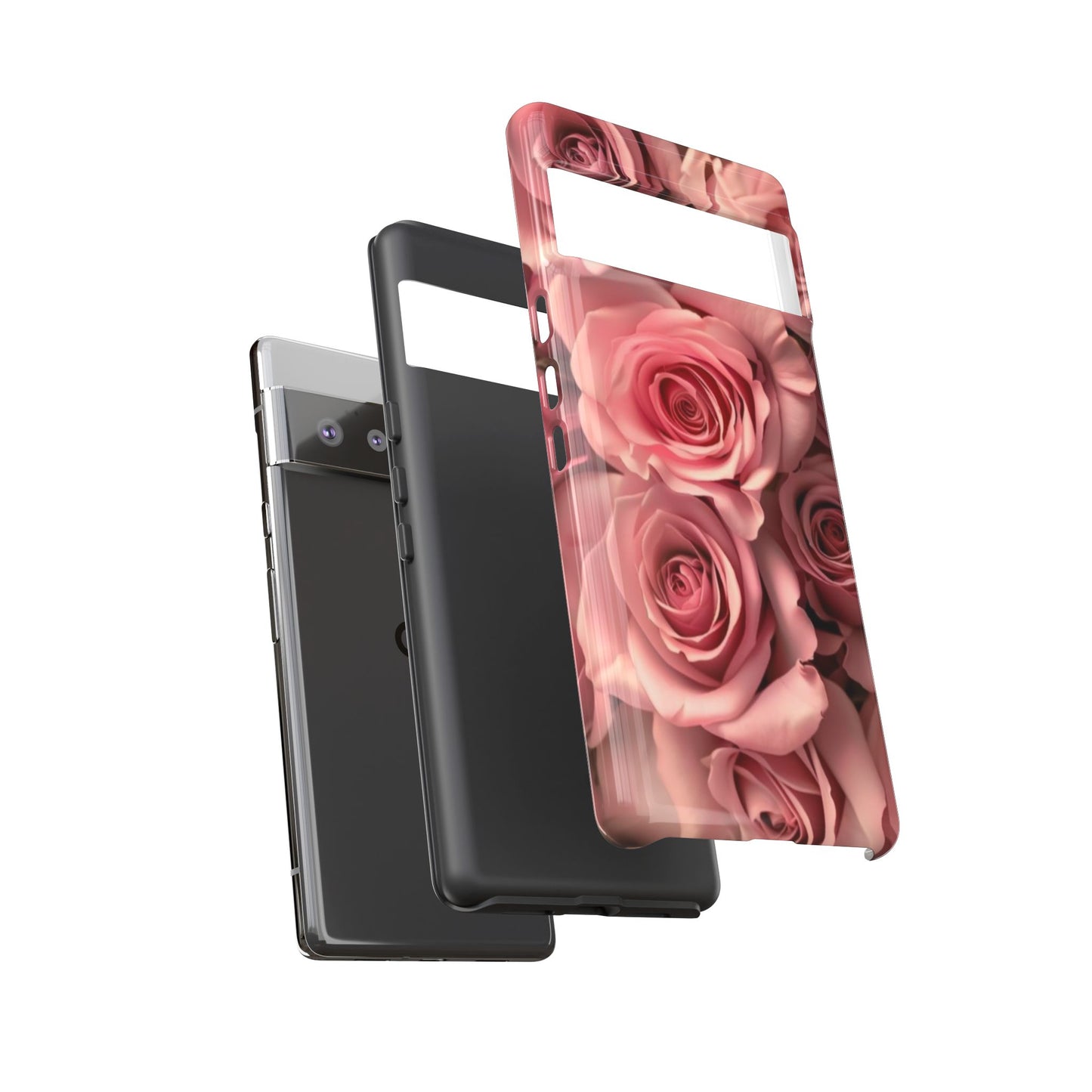 Pink Roses Tough Phone Case
