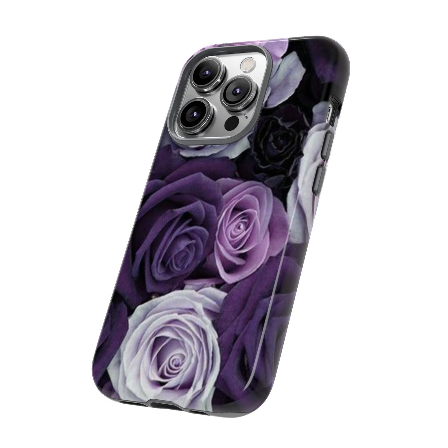 Purple Roses Tough Phone Case