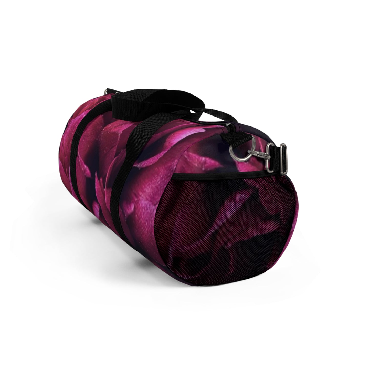 Magenta Floral Duffel Bag