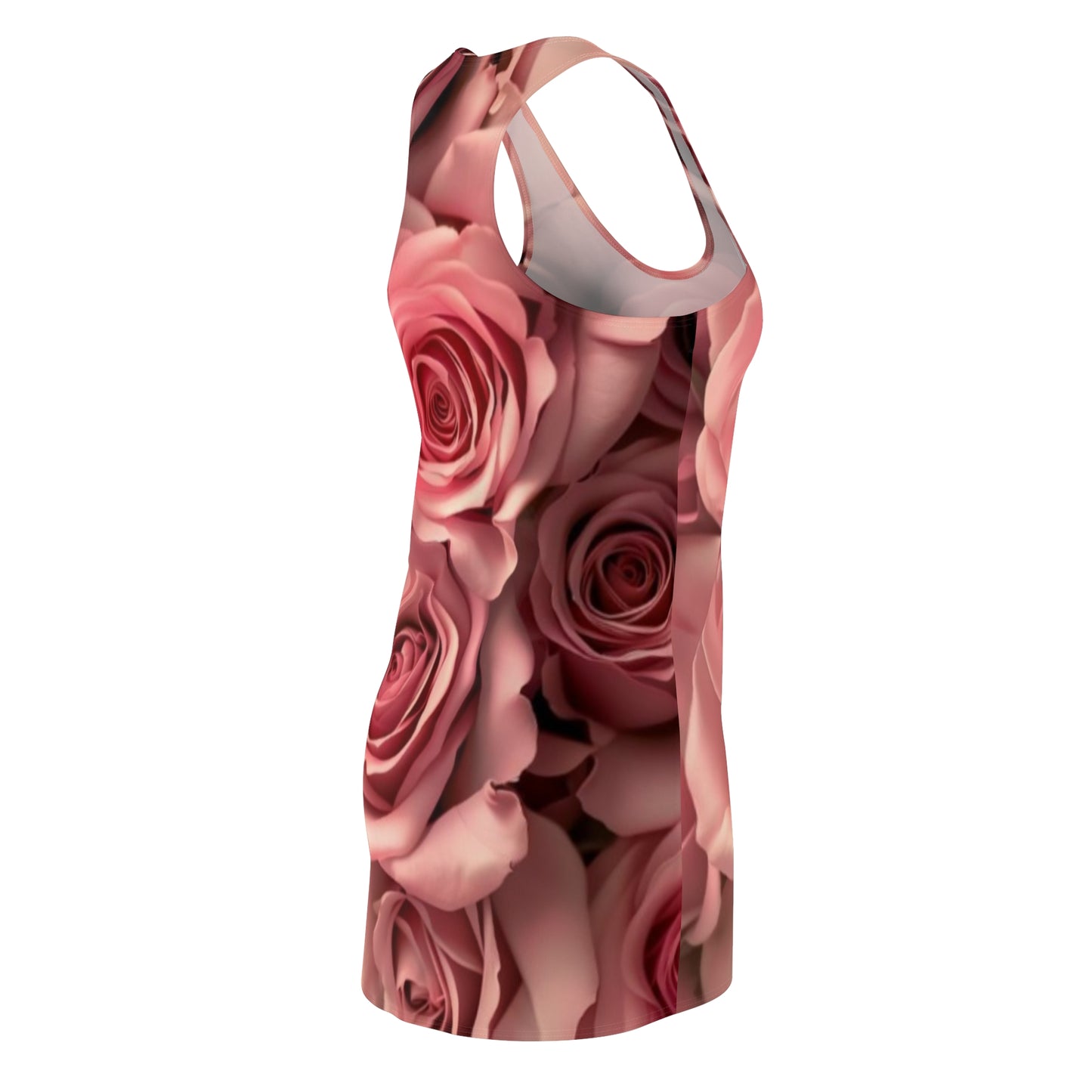 Pink Roses Racerback Dress