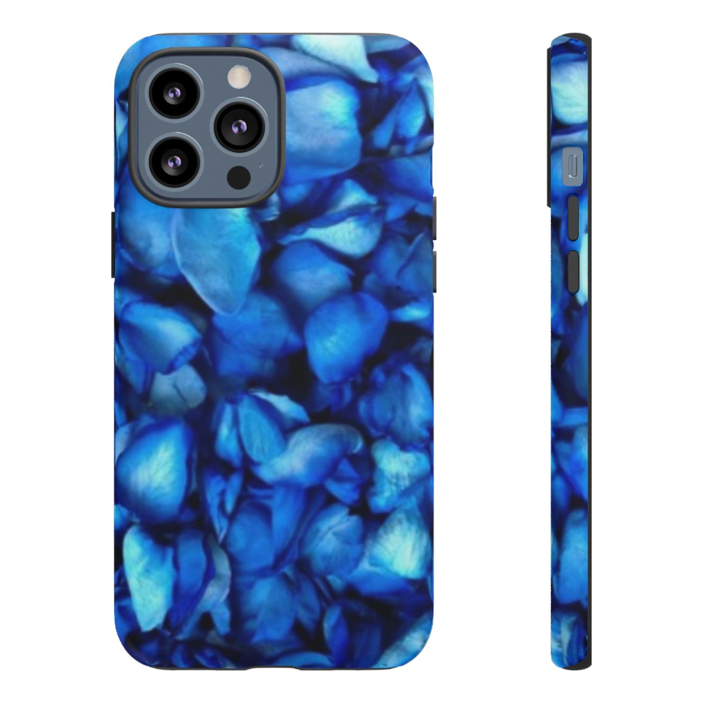 Blue Petals Tough Phone Case