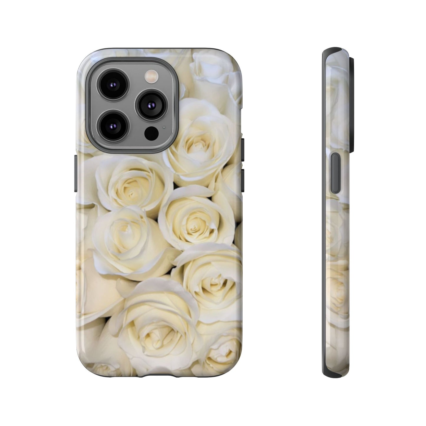 White Roses Tough Phone Case