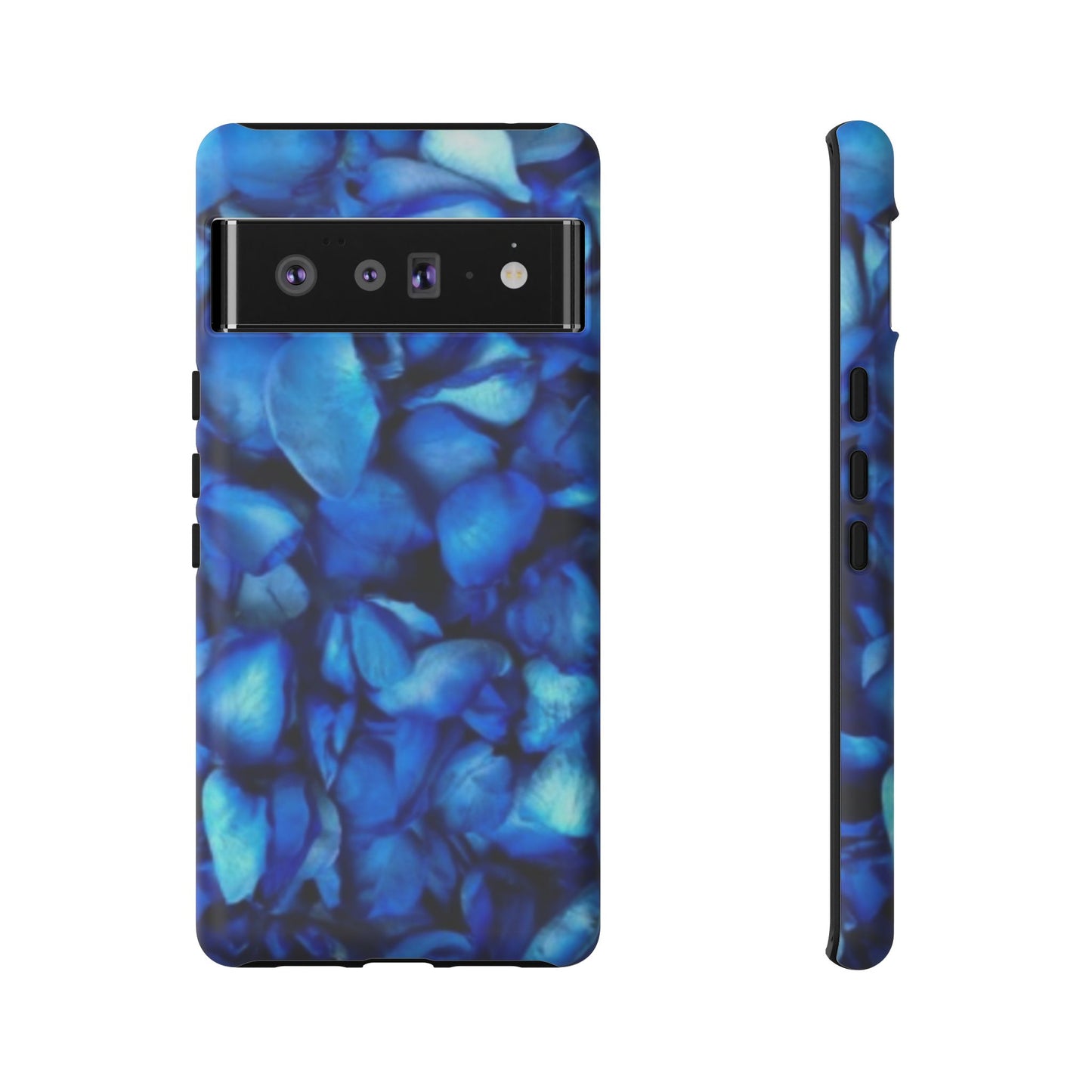 Blue Petals Tough Phone Case