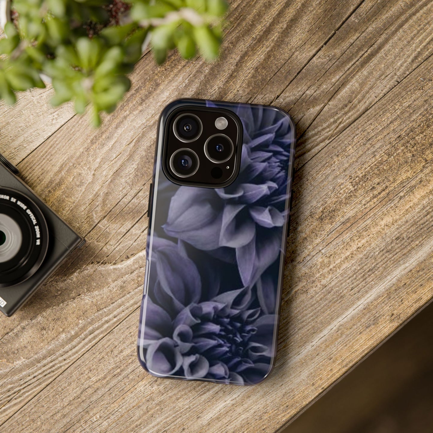 Blue Dahlia Phone Tough Case