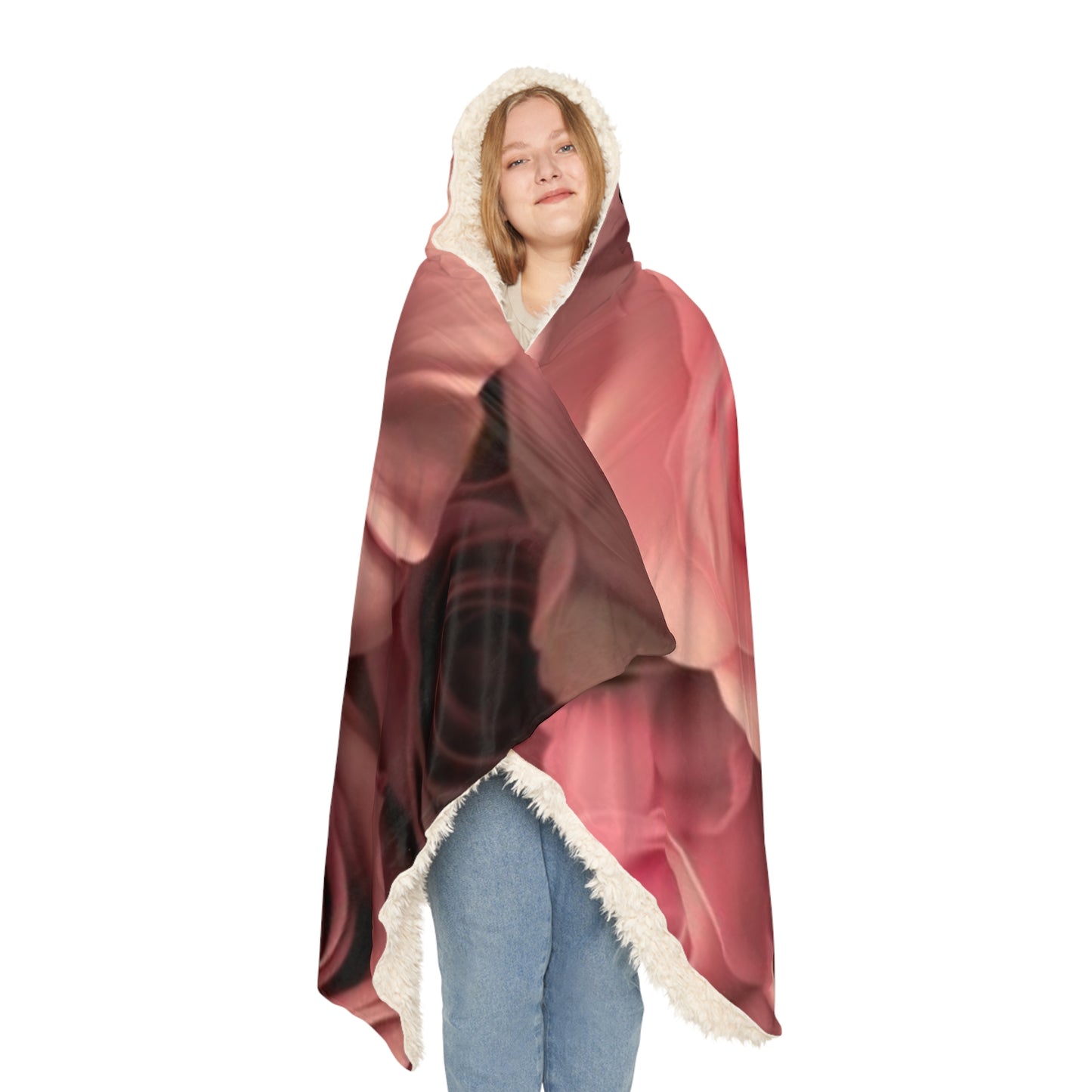 Pink Hood Blanket