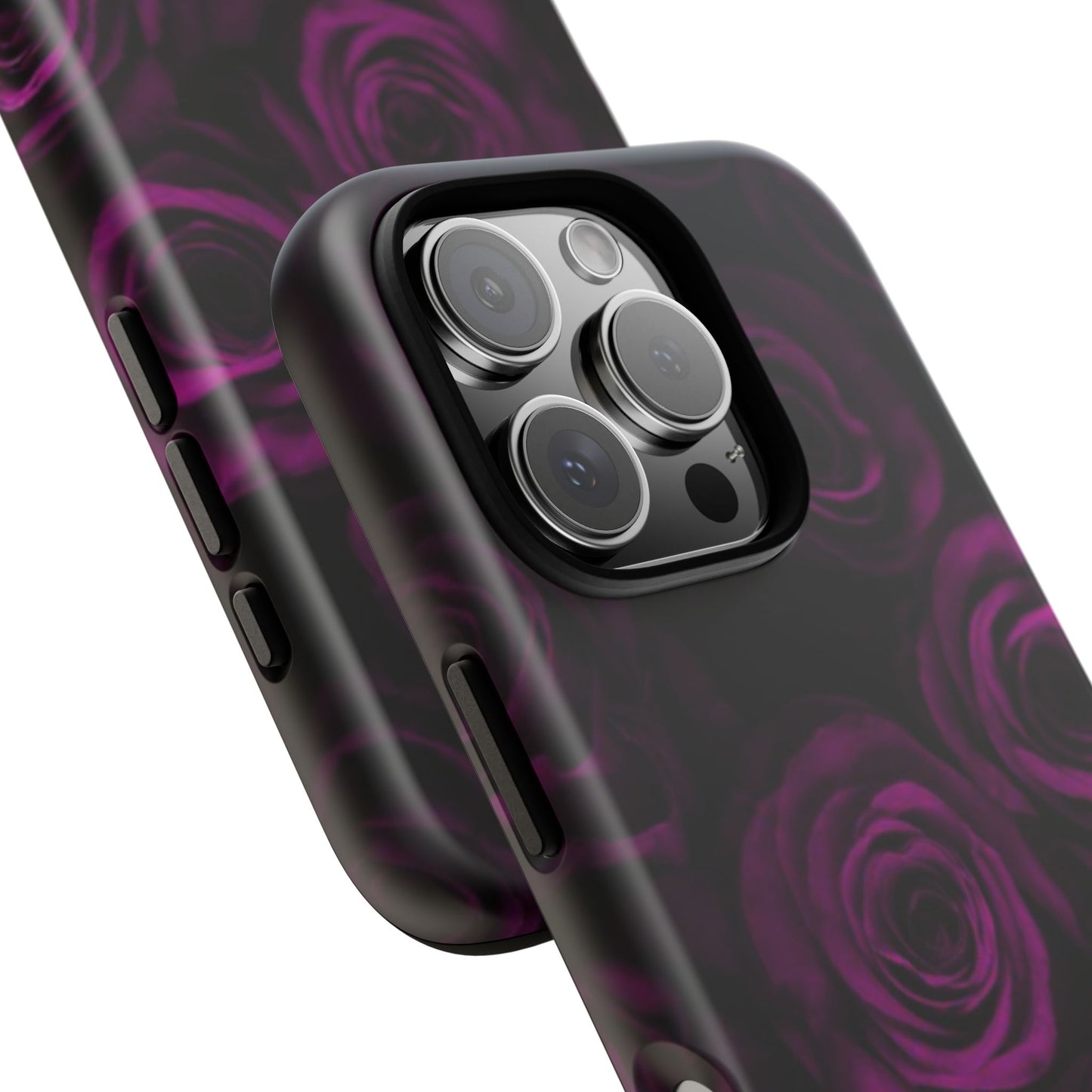 Dark Purple Roses Phone Tough Case