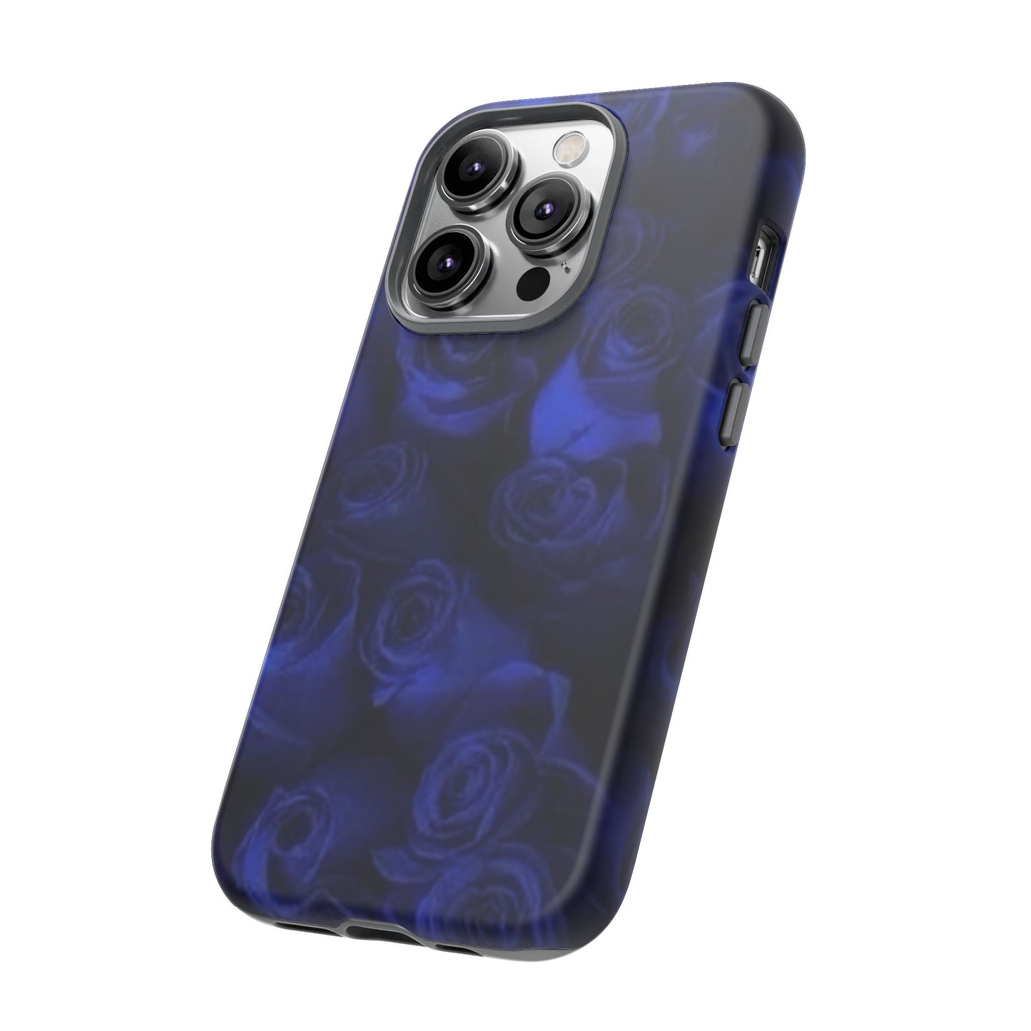 Dark Blue Roses Tough Phone Case