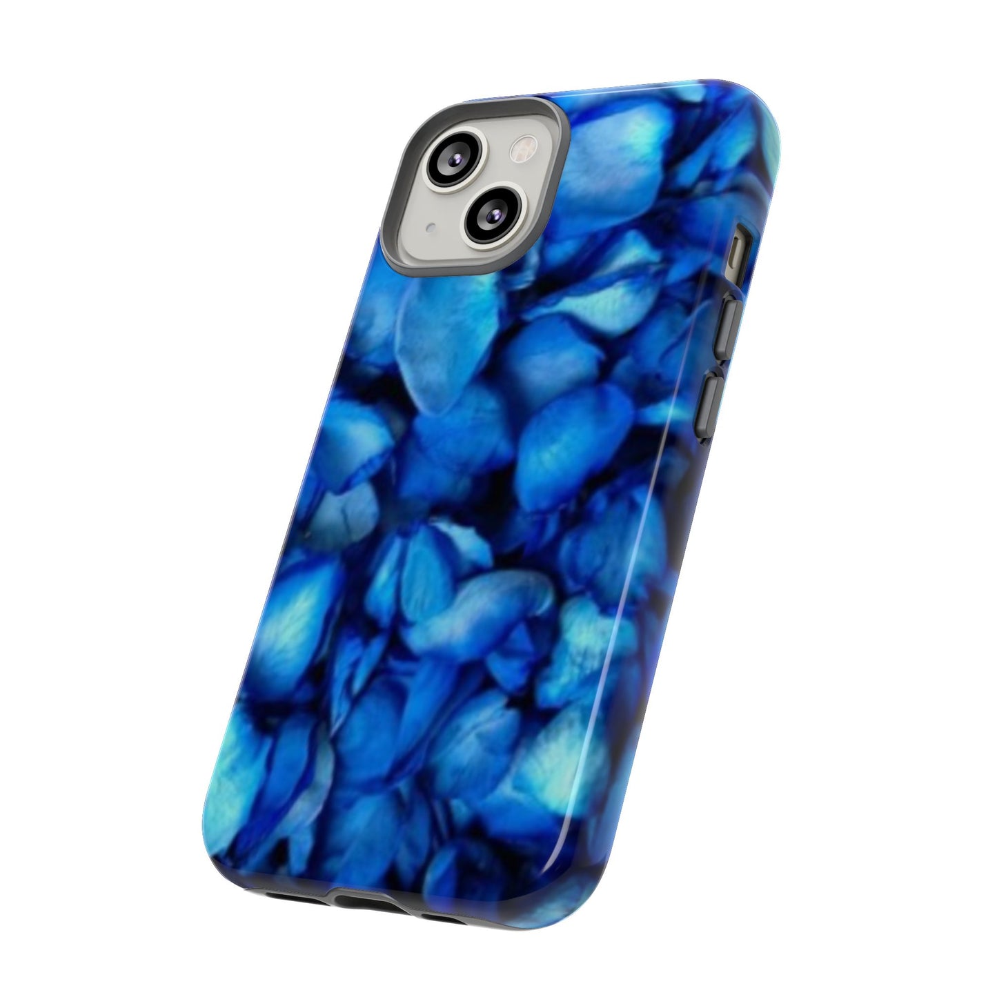 Blue Petals Tough Phone Case