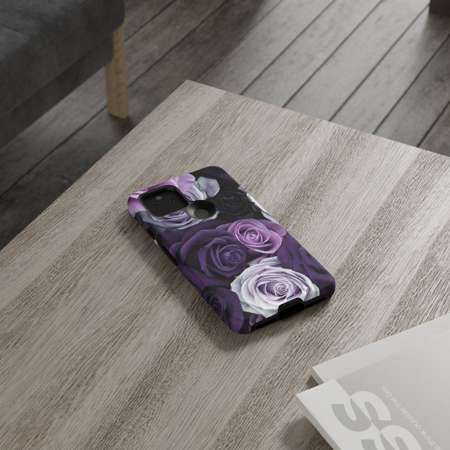 Purple Roses Tough Phone Case
