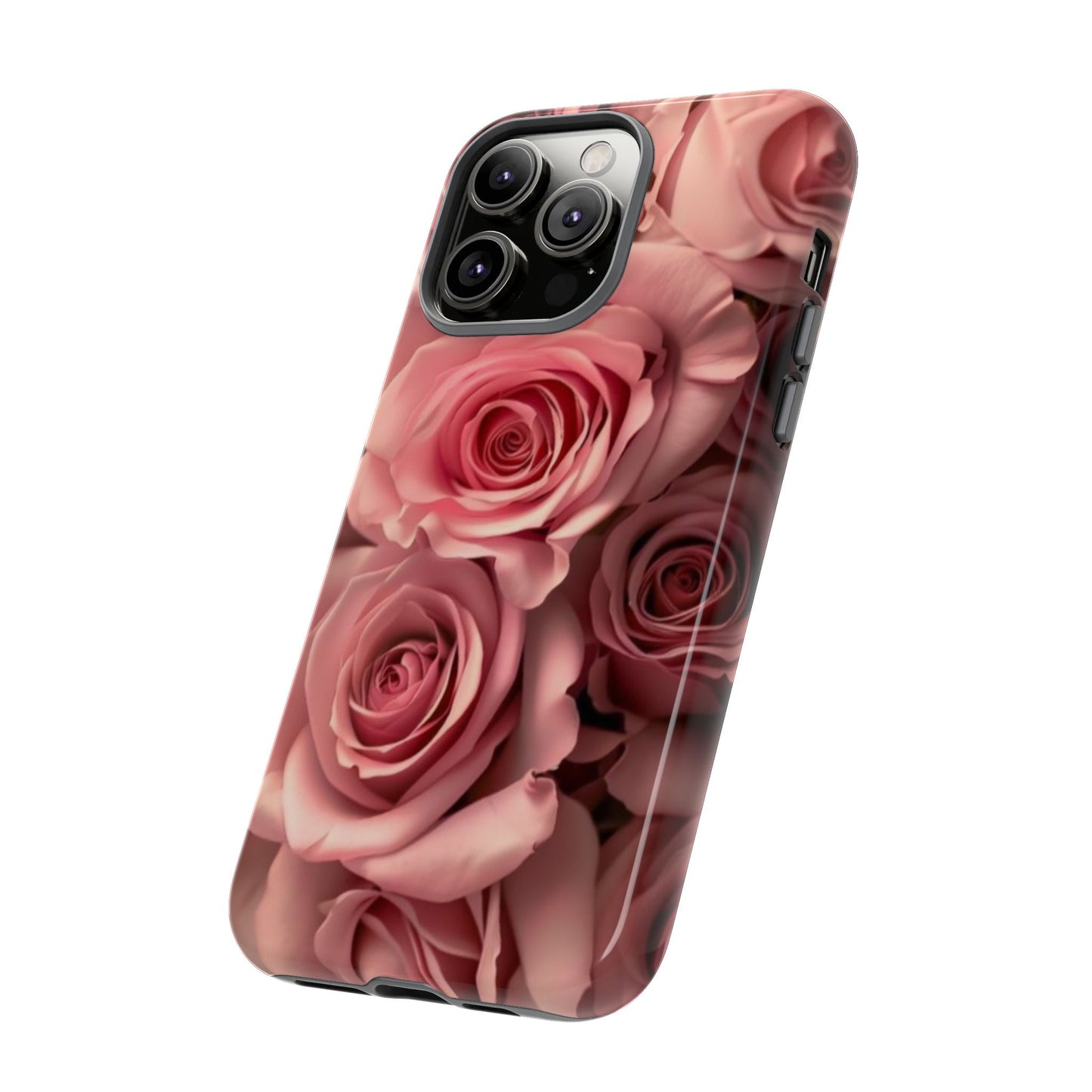 Pink Roses Tough Phone Case