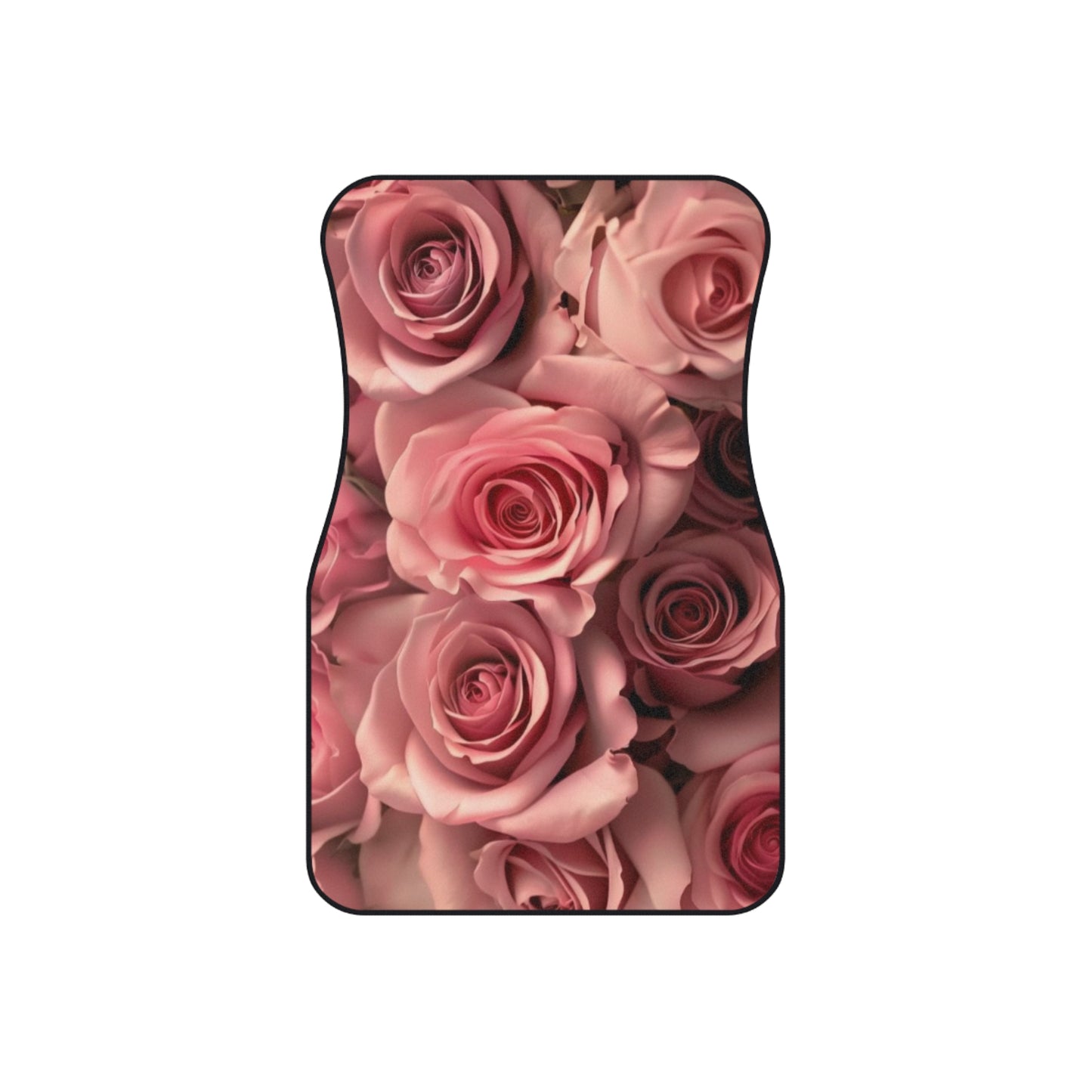 Pink Roses Car Mats (Set of 4)