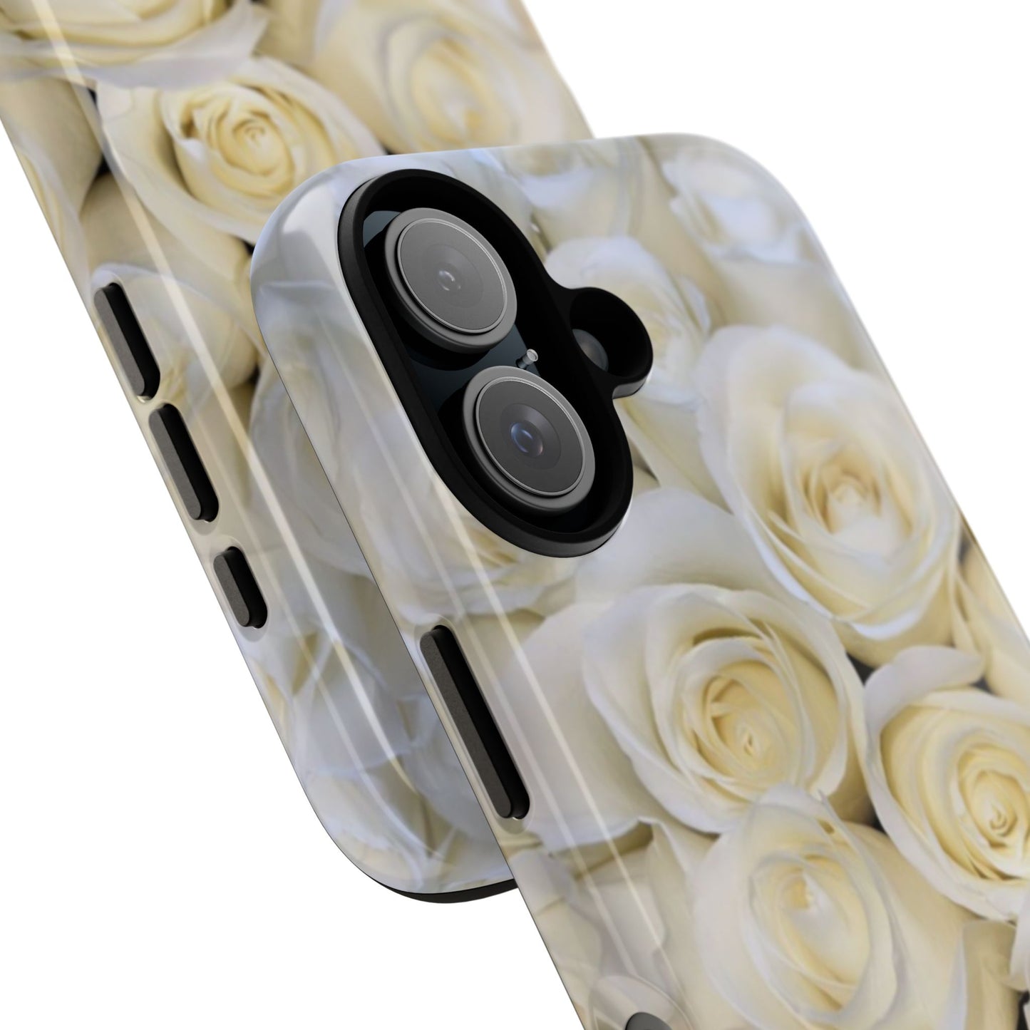 White Roses Tough Phone Case
