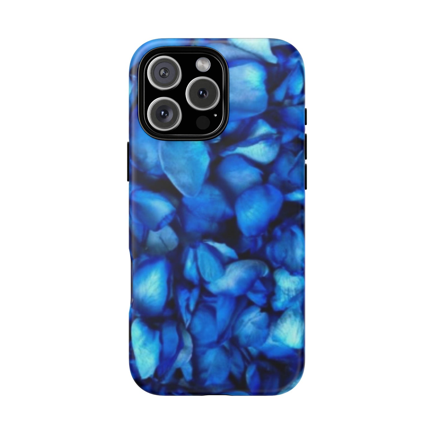 Blue Petals Tough Phone Case