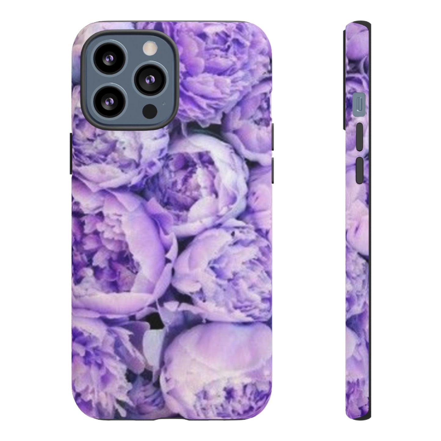 Purple Peony Tough Phone Case