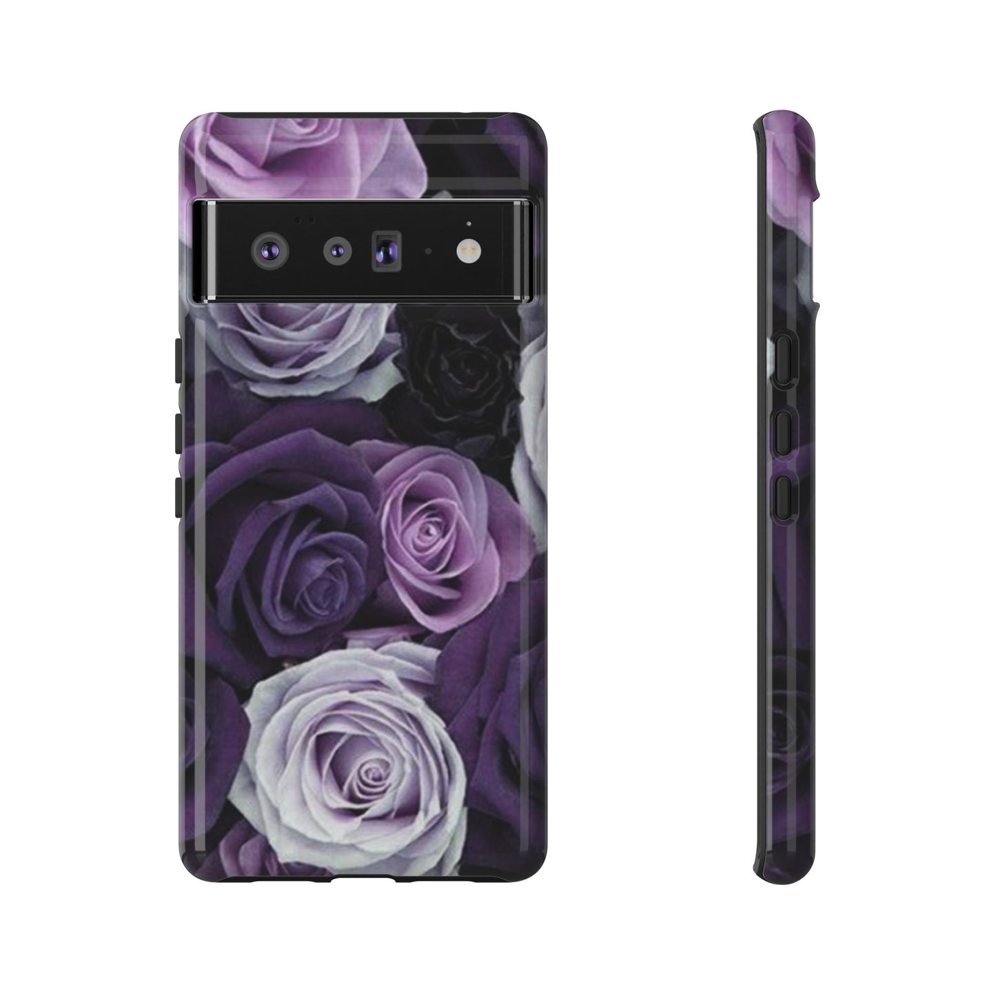 Purple Roses Tough Phone Case