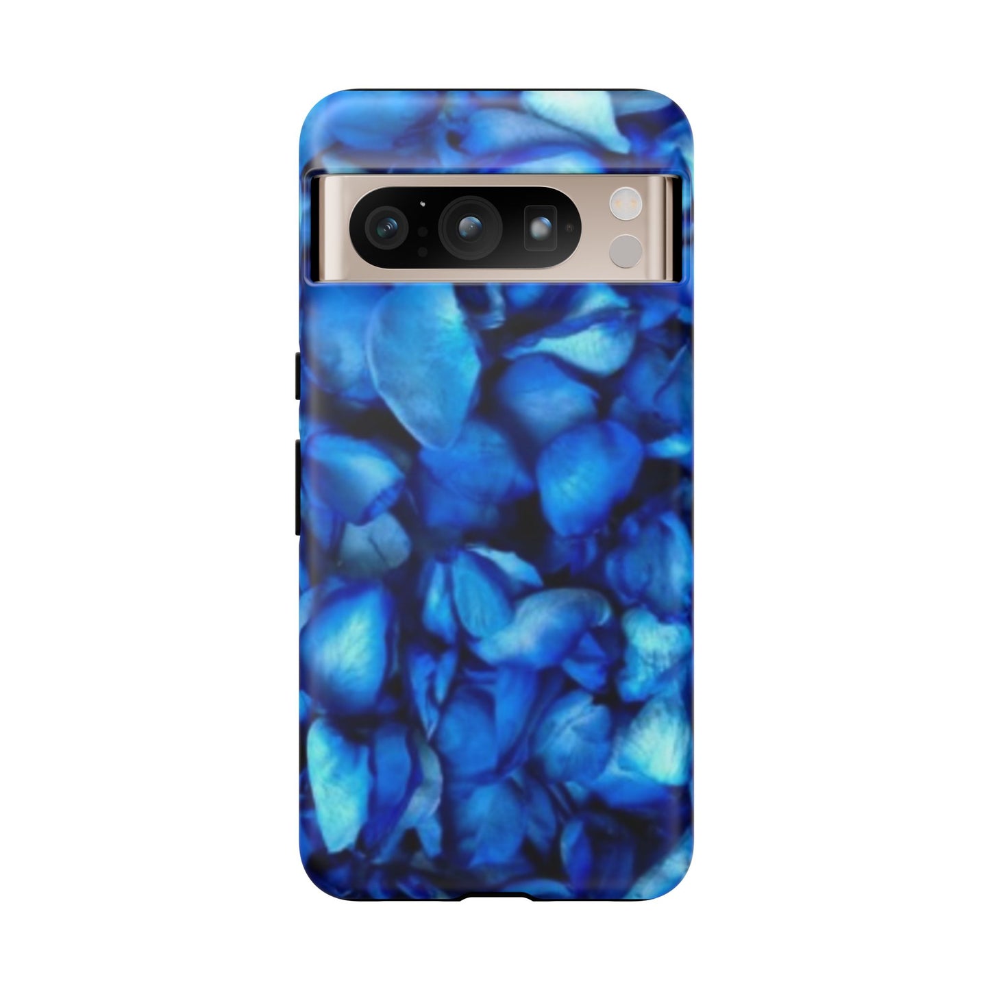 Blue Petals Tough Phone Case