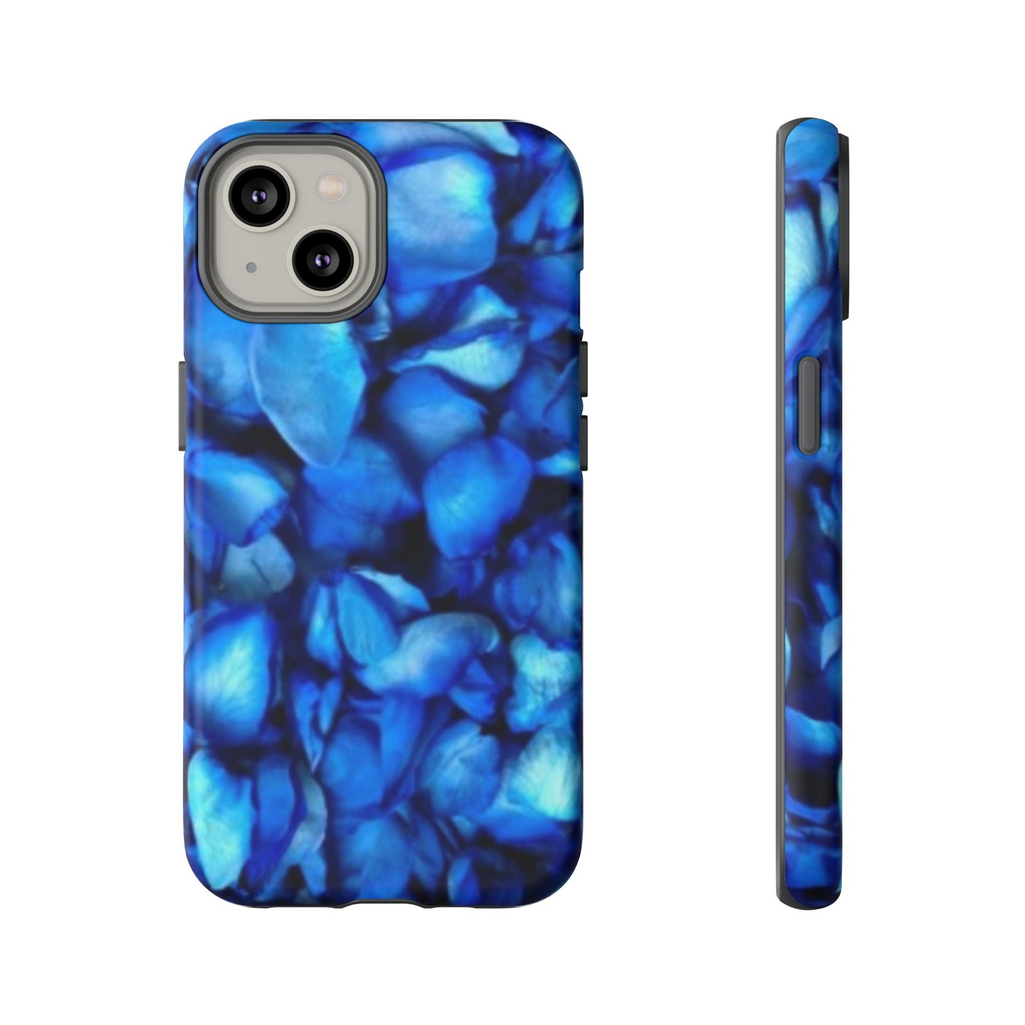 Blue Petals Tough Phone Case