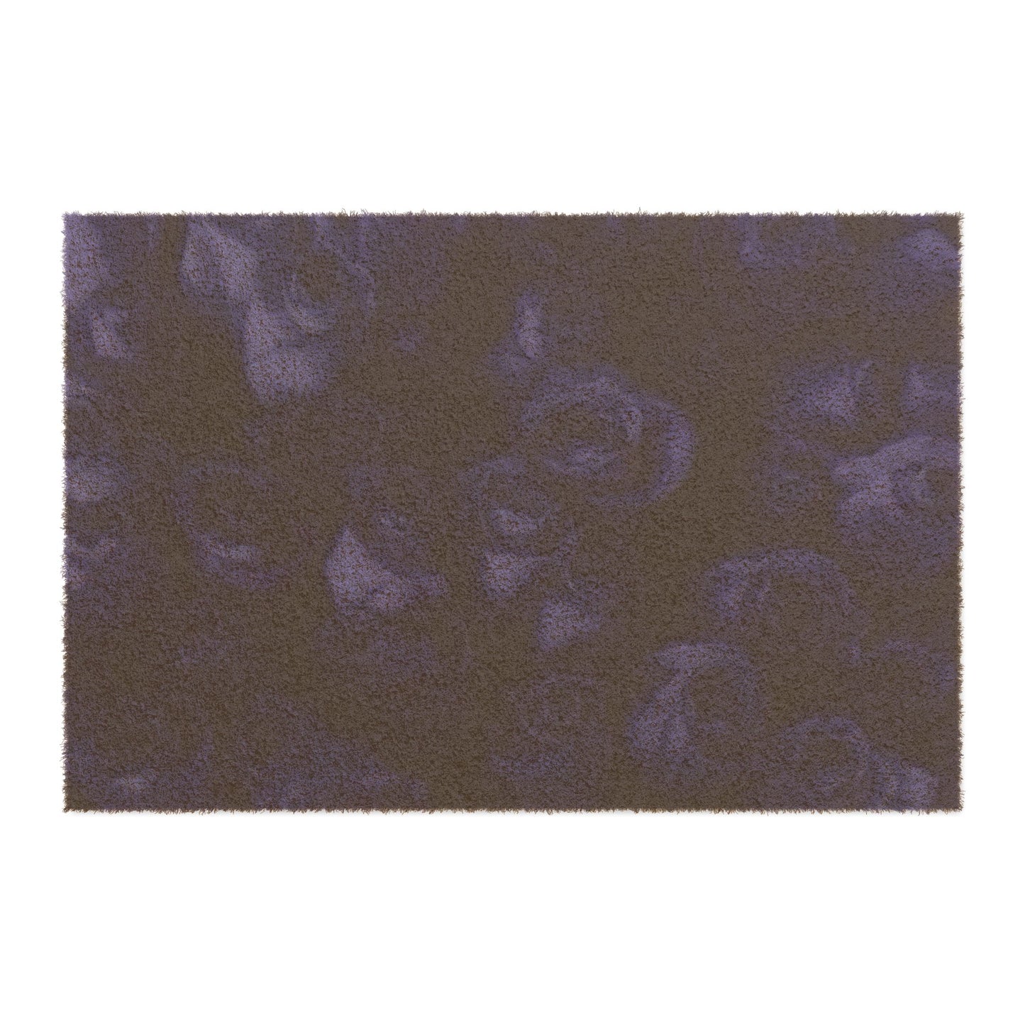 Dark Blue Roses Doormat