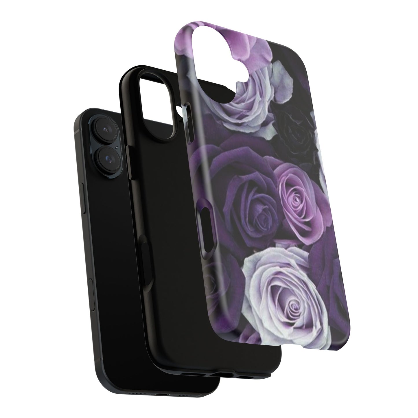 Purple Roses Tough Phone Case