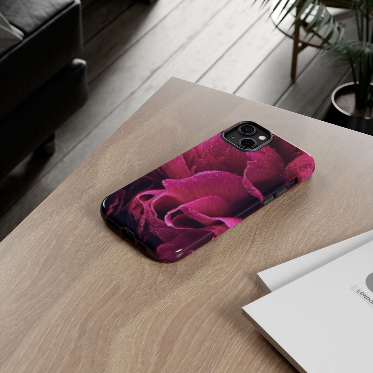 Magenta Tough Phone Case