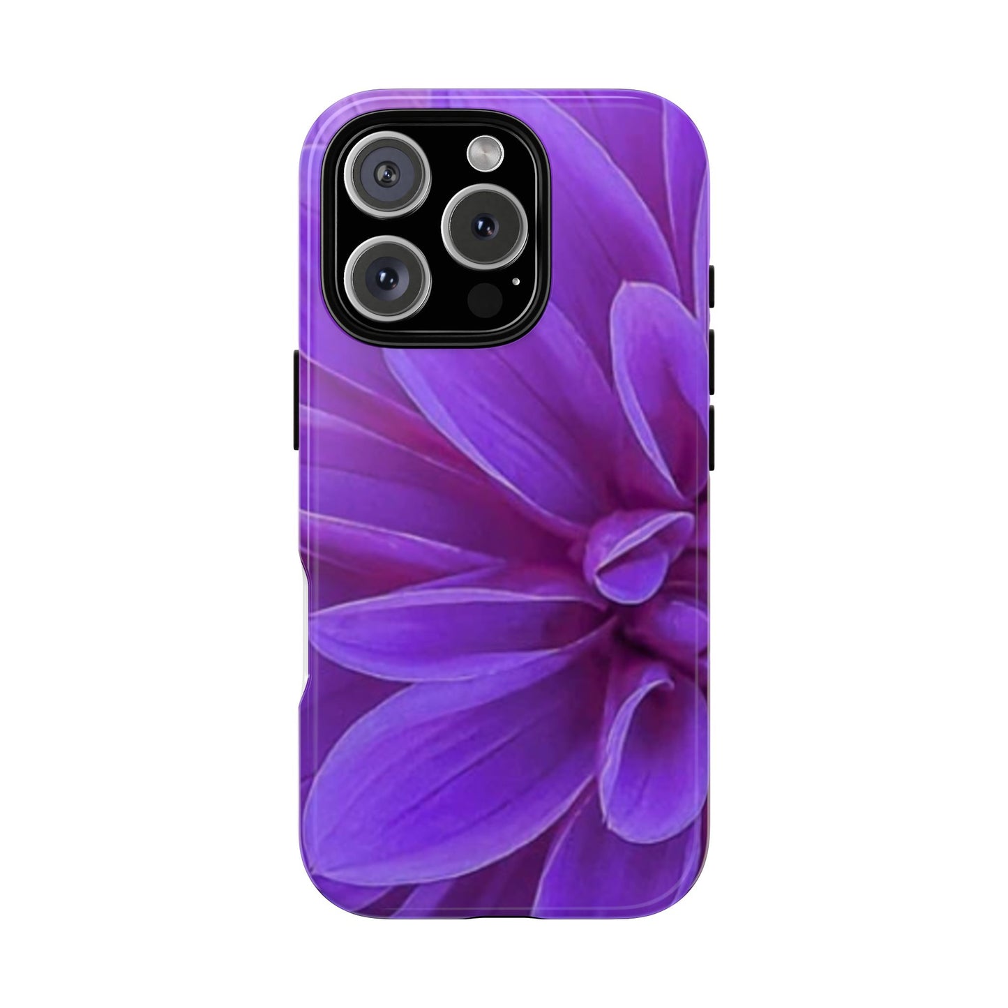 Purple Dahlia Tough Phone Case