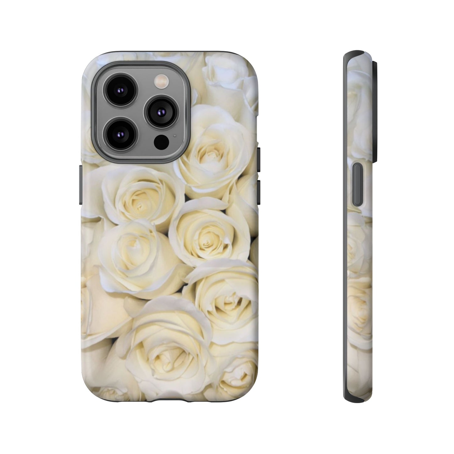 White Roses Tough Phone Case