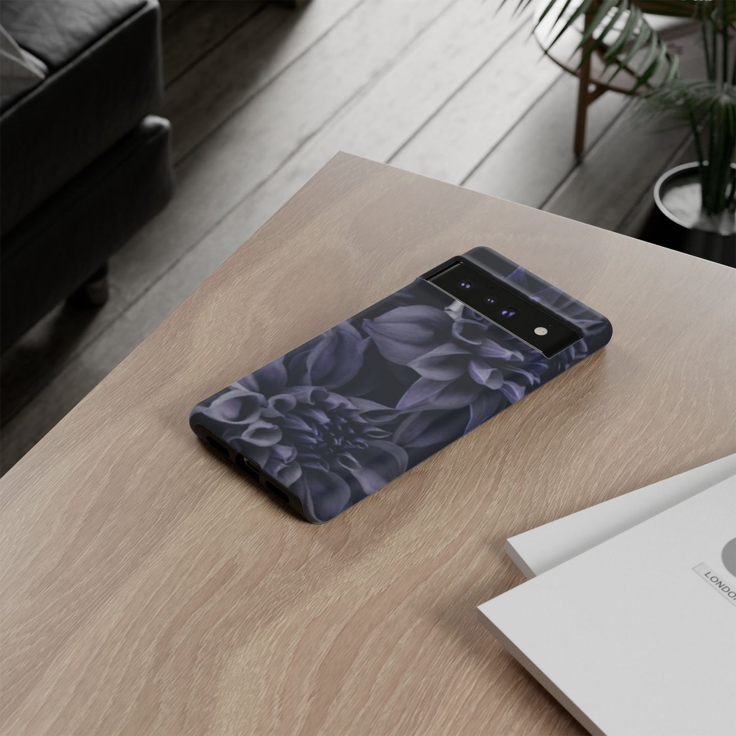 Blue Dahlia Phone Tough Case