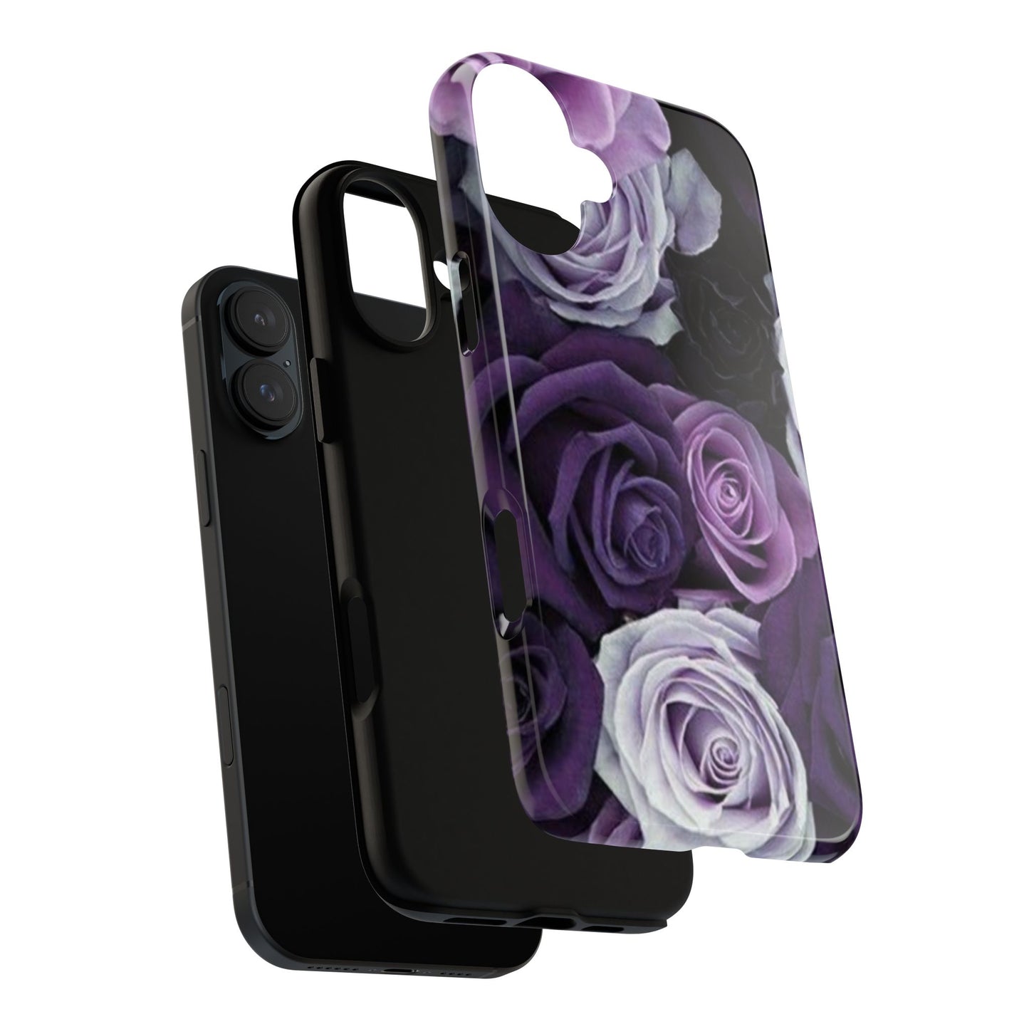 Purple Roses Tough Phone Case