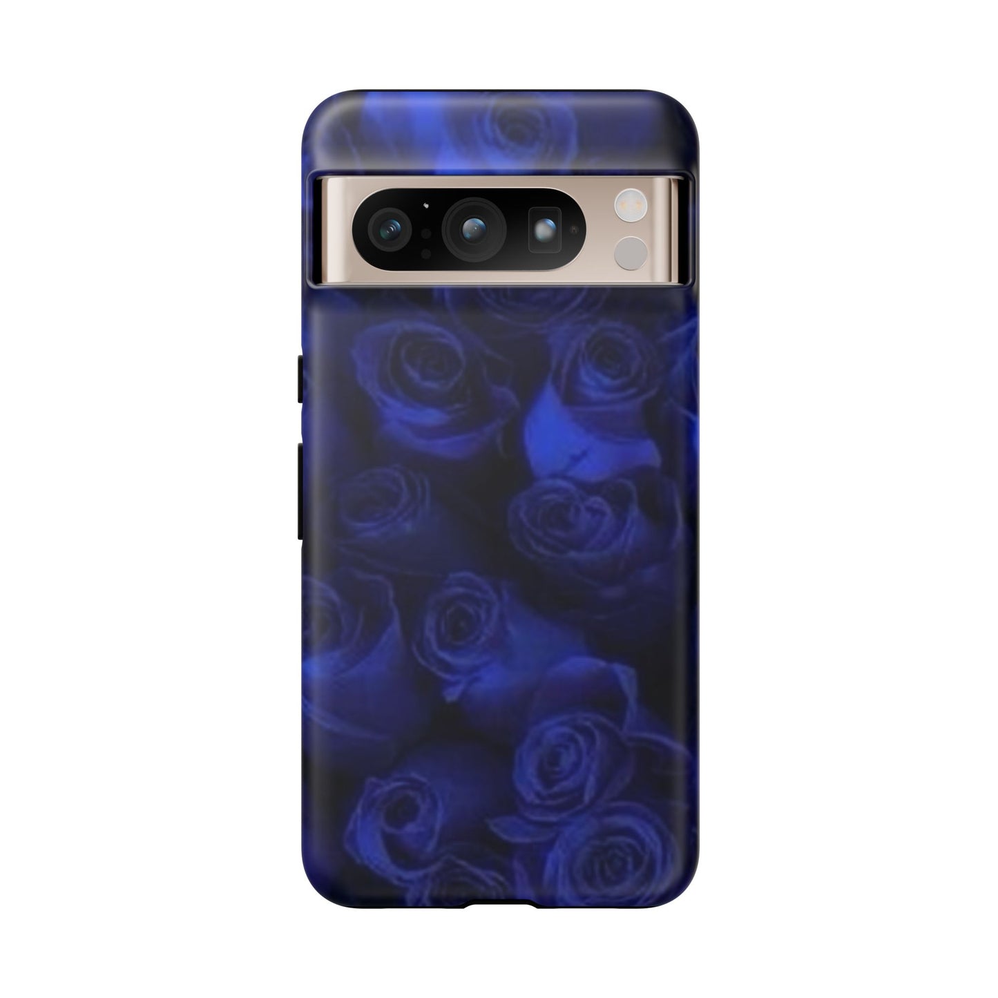 Dark Blue Roses Tough Phone Case