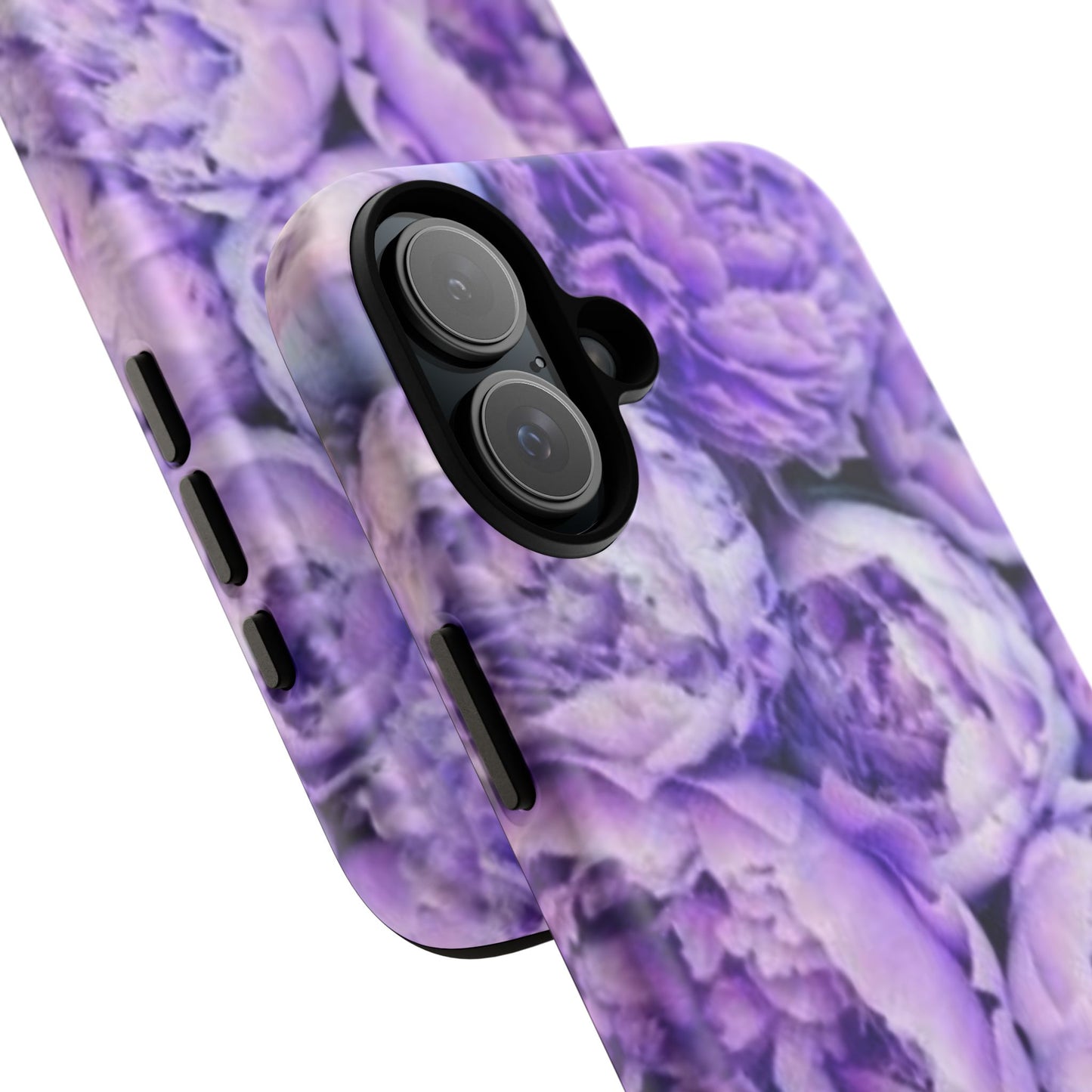 Purple Peony Tough Phone Case