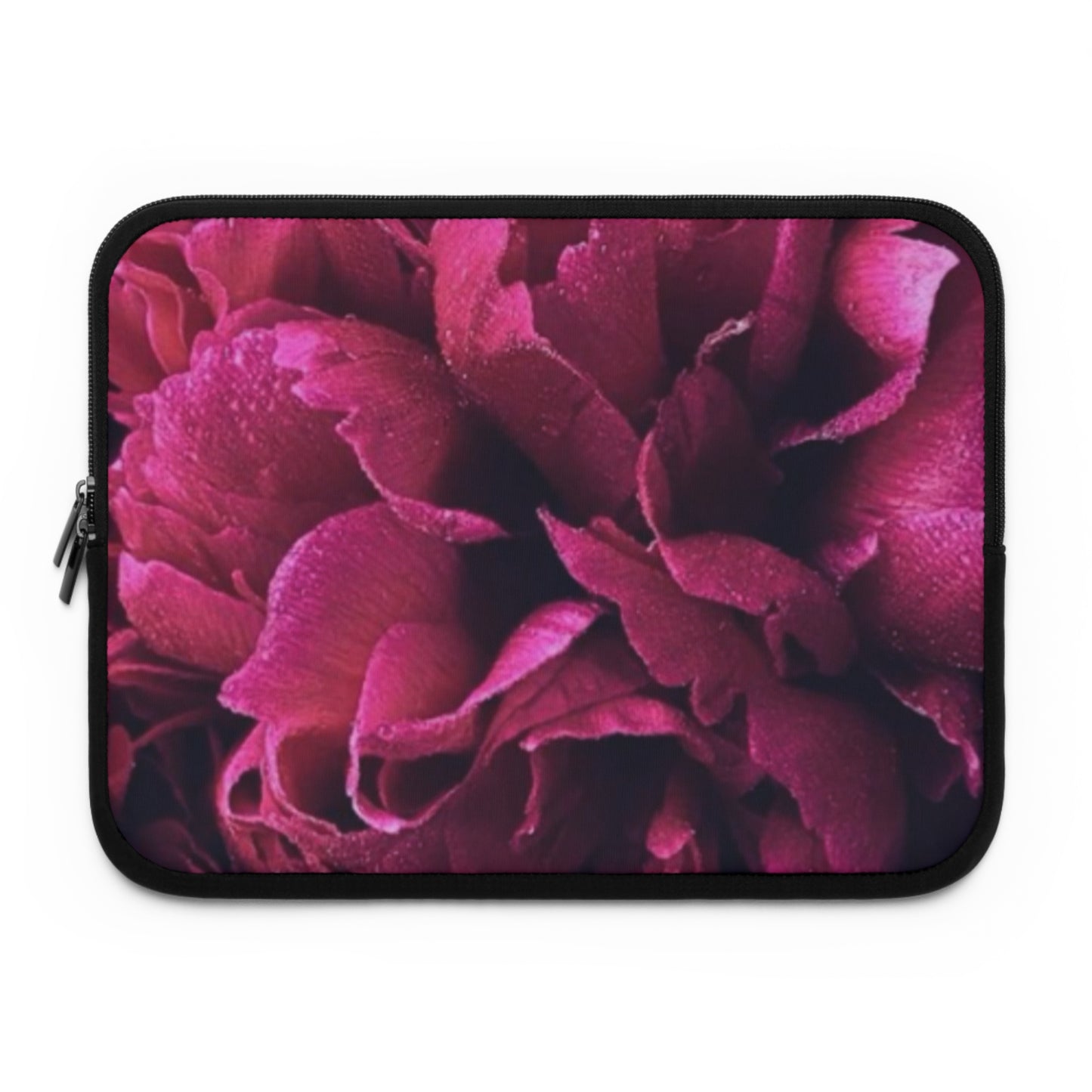 Magenta Floral Laptop Sleeve