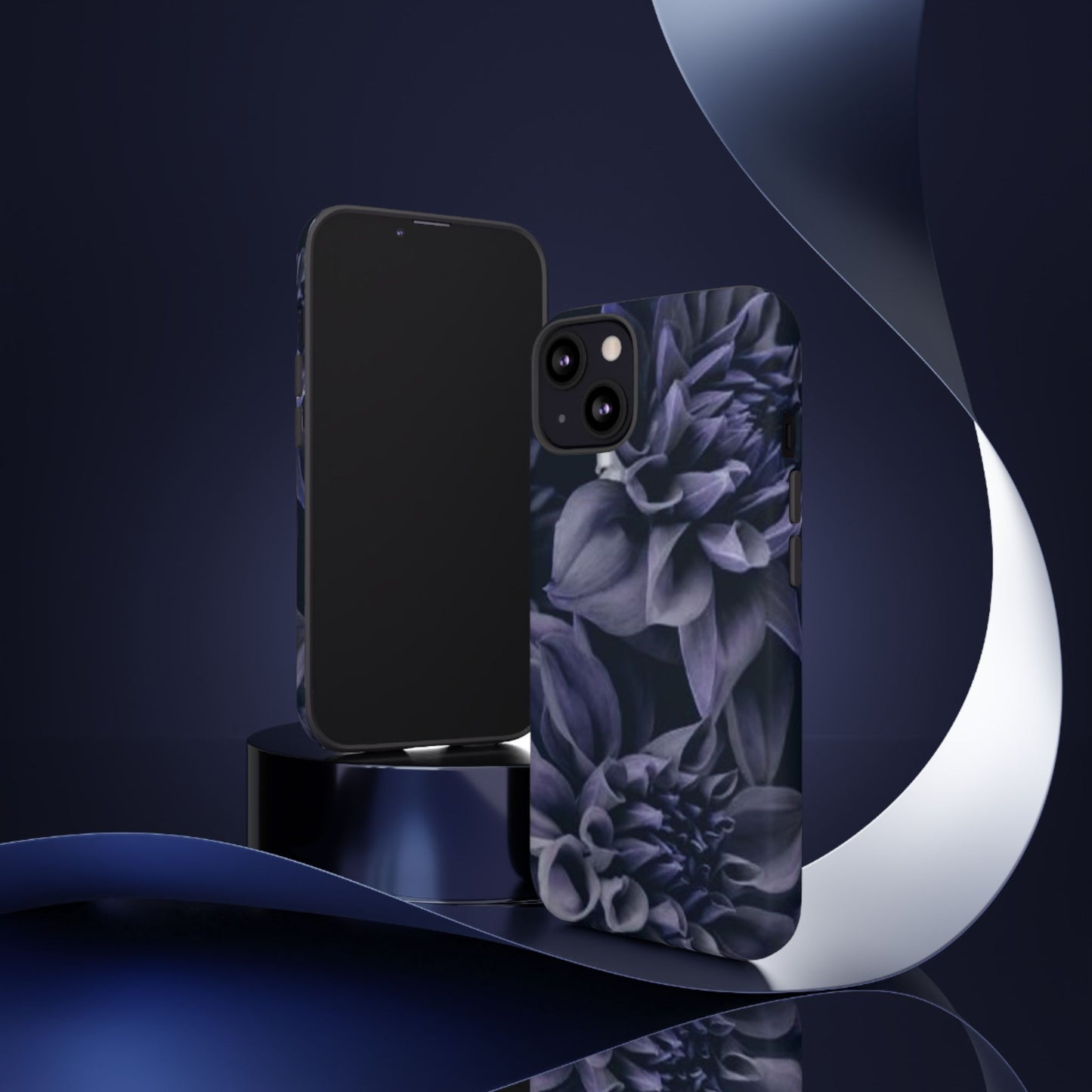 Blue Dahlia Phone Tough Case