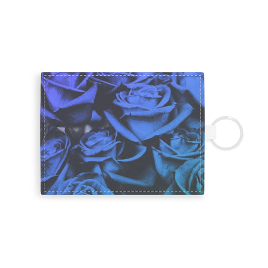 Blue Roses Floral Card Holder – Cool & Contemporary